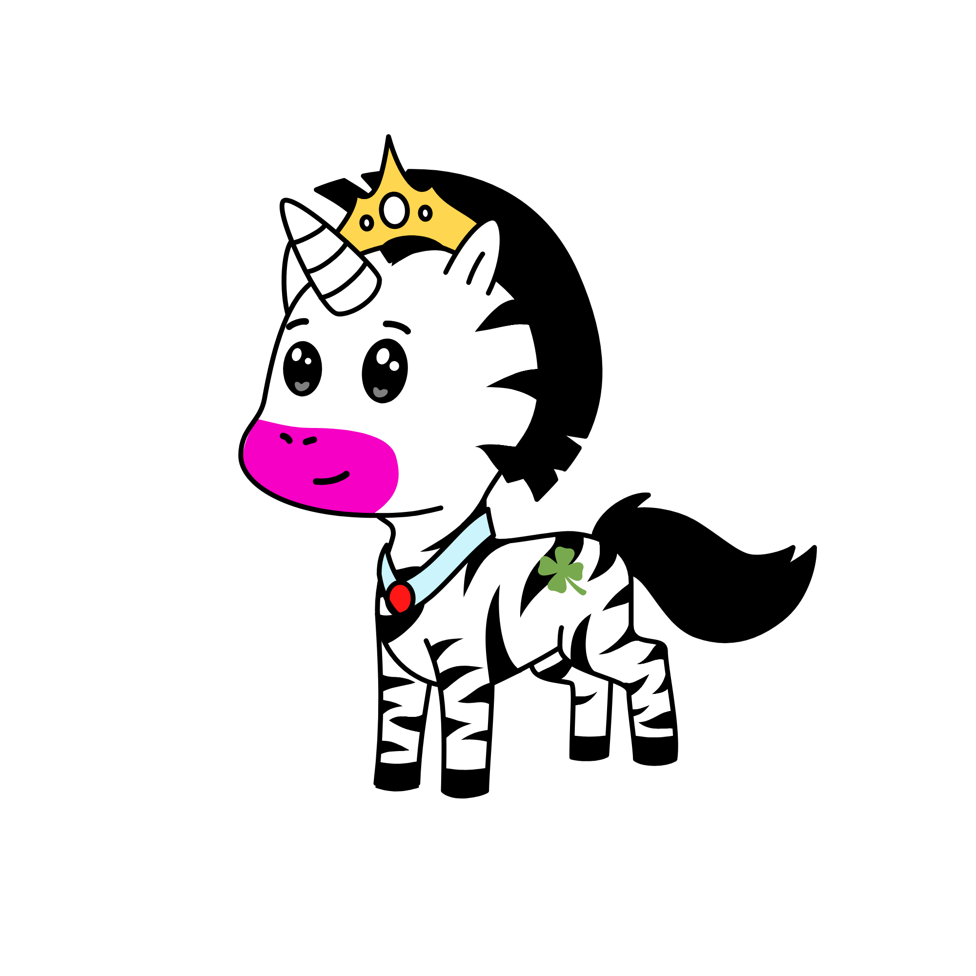 Zebra, the unicorn