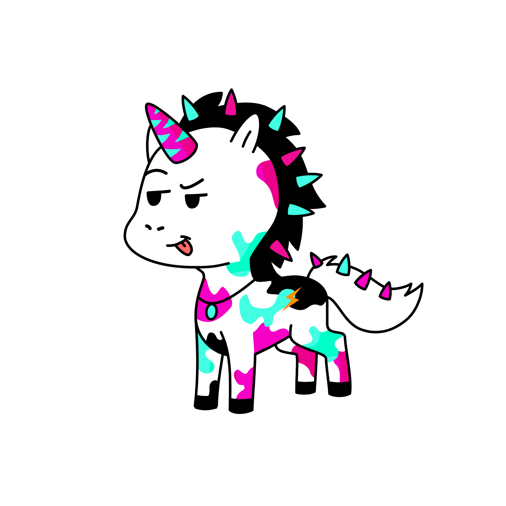 Hip Hopper, the unicorn