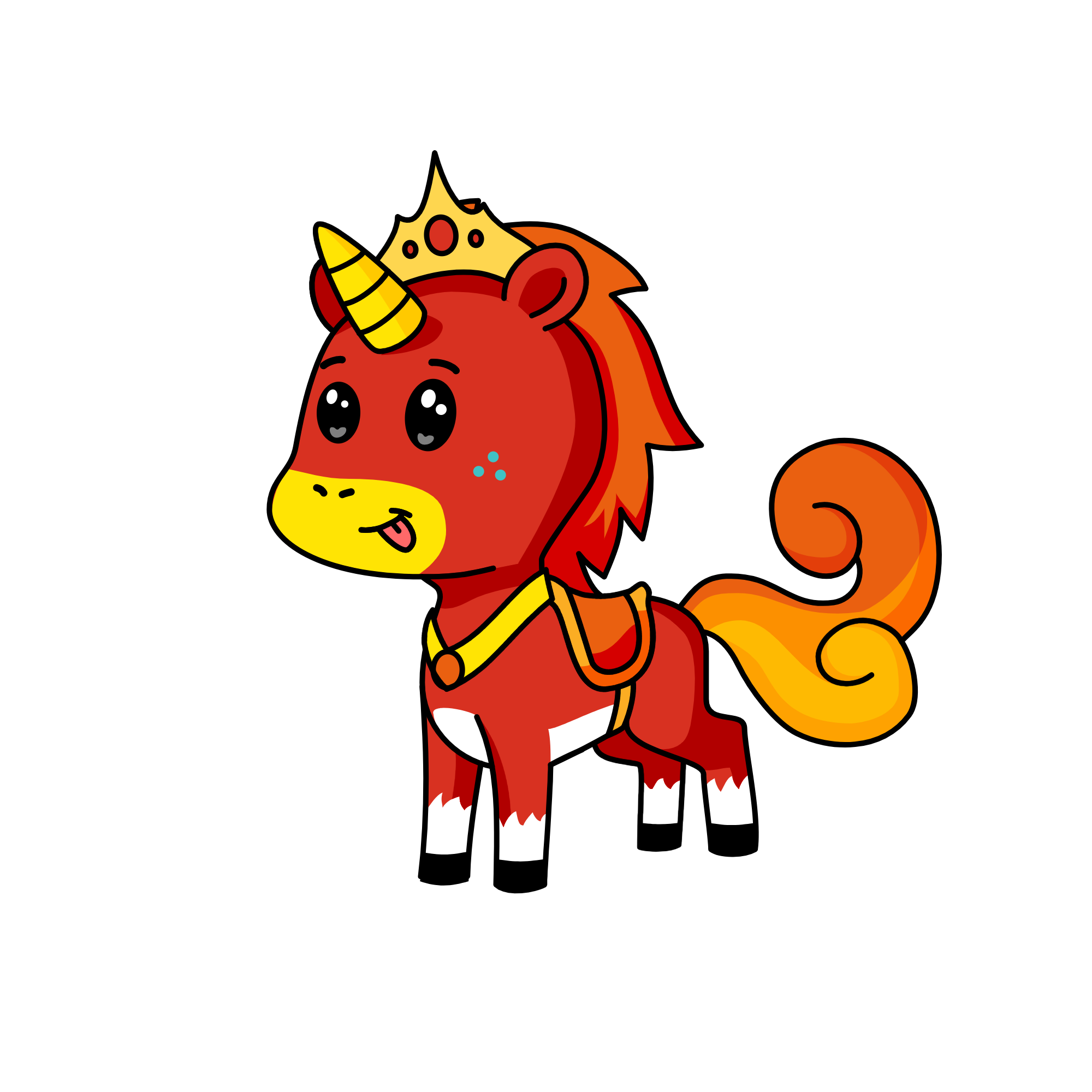 Flare, the unicorn