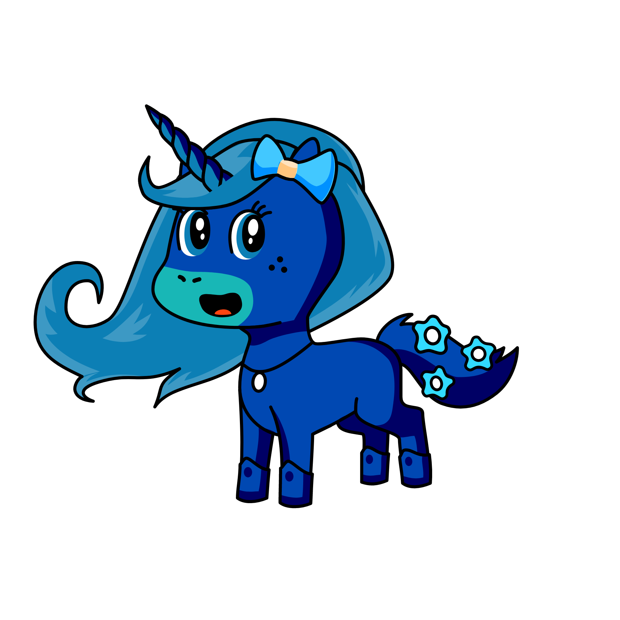 rainy, the unicorn