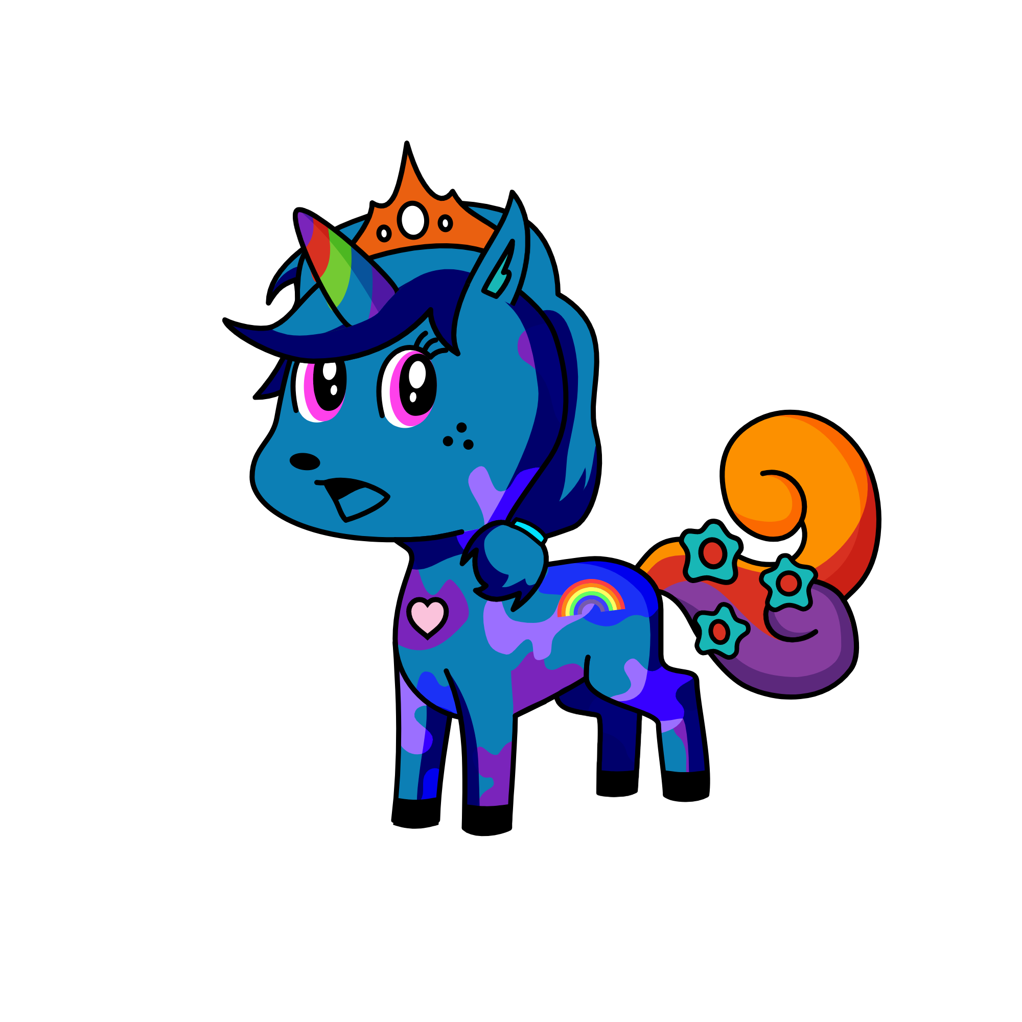 cutsie, the unicorn