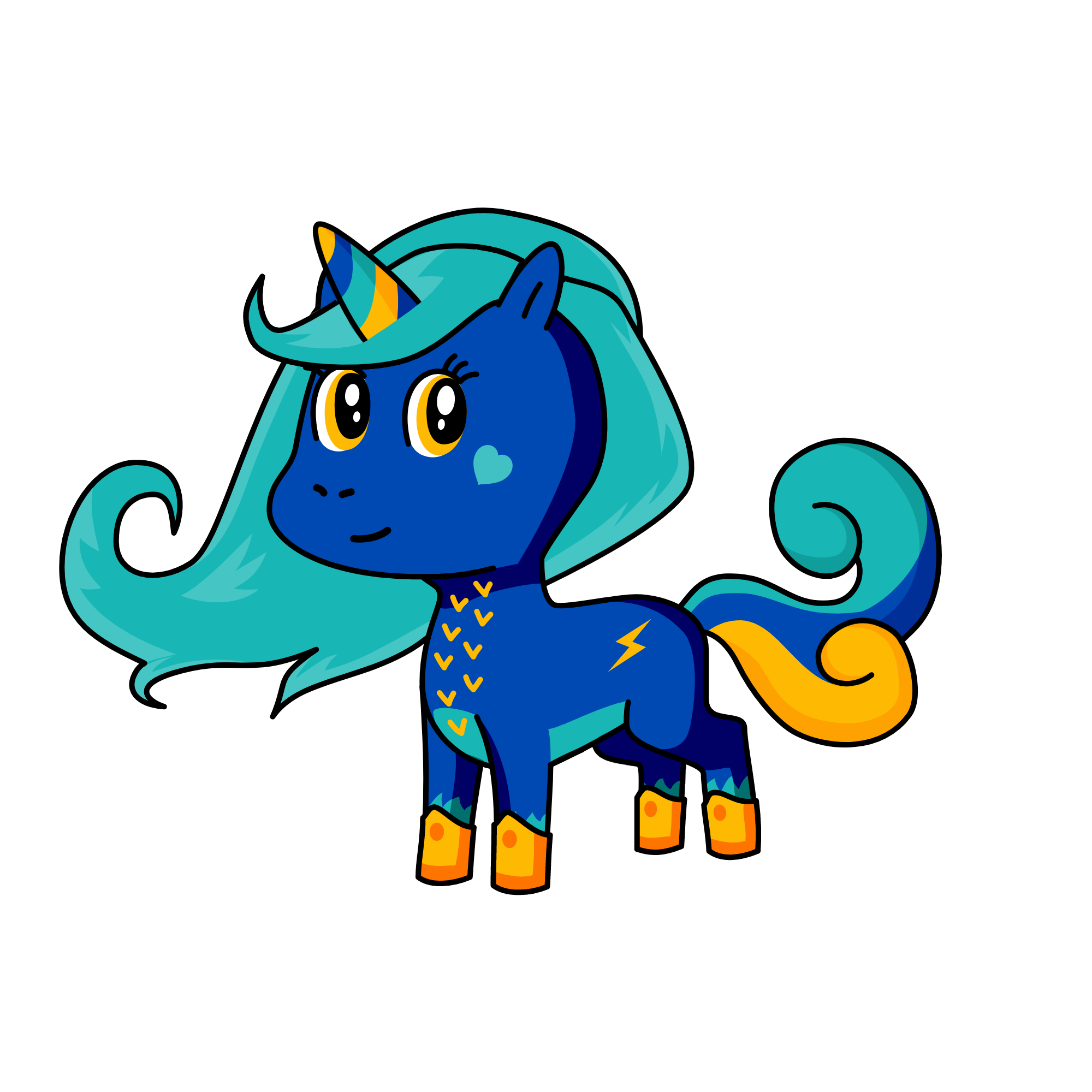Azar, the unicorn