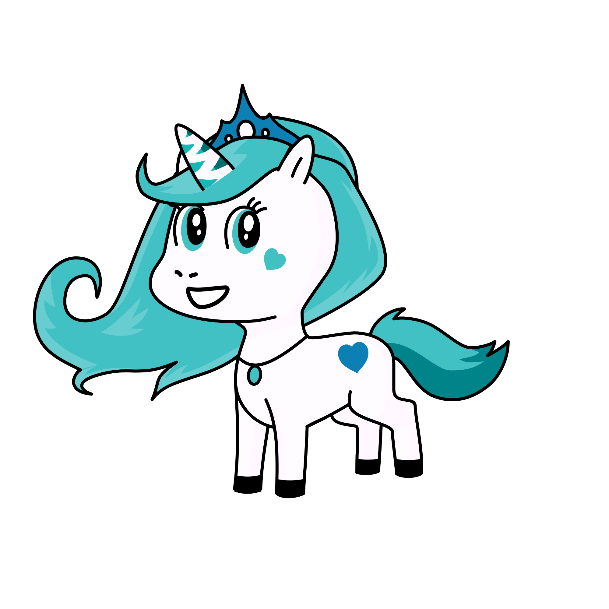 princess luna, the unicorn
