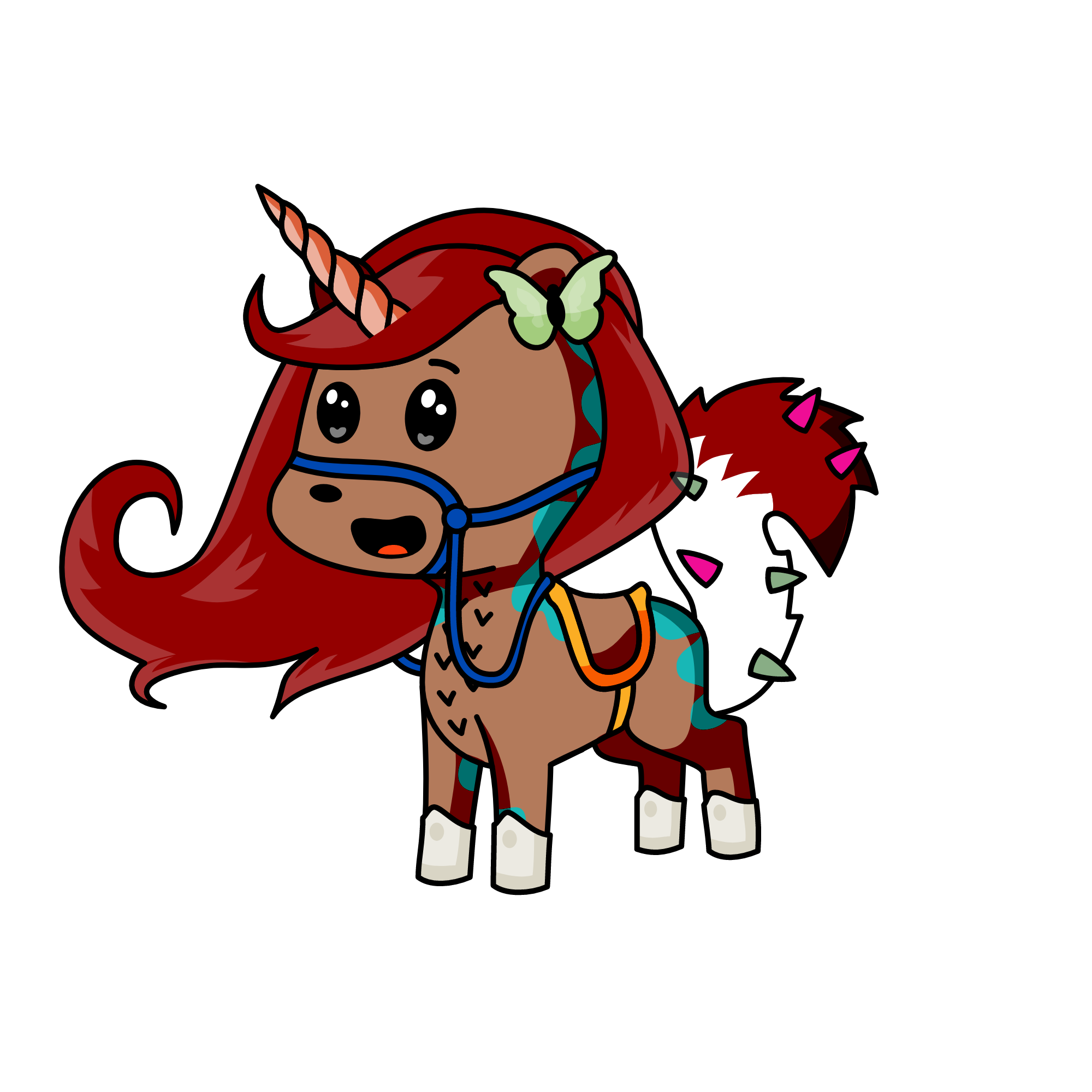 pretty princess, the unicorn