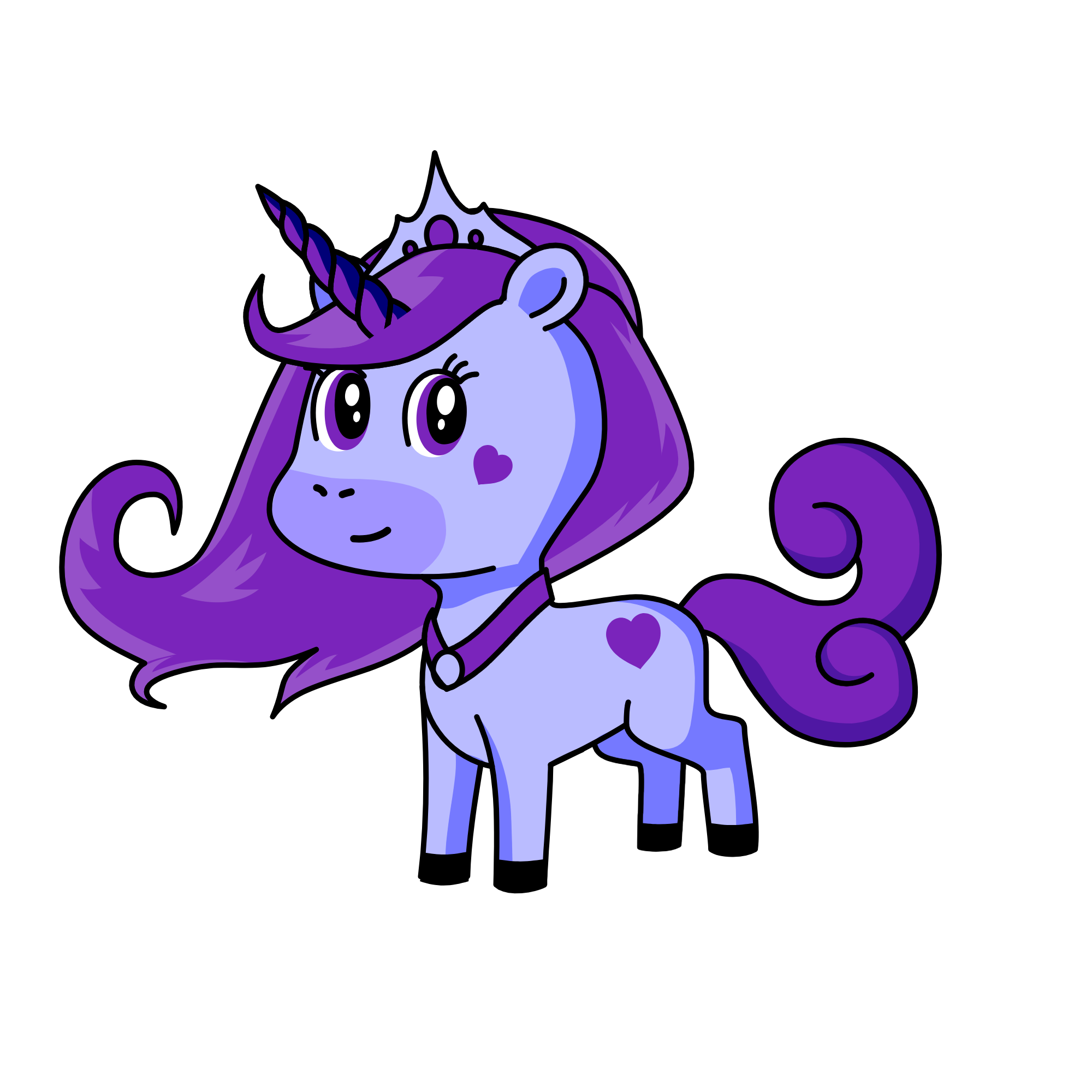 Galaxy, the unicorn