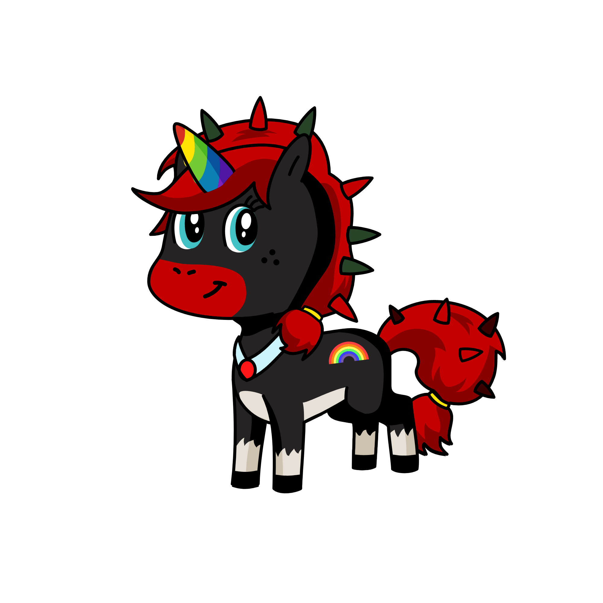 RainyFire, the unicorn