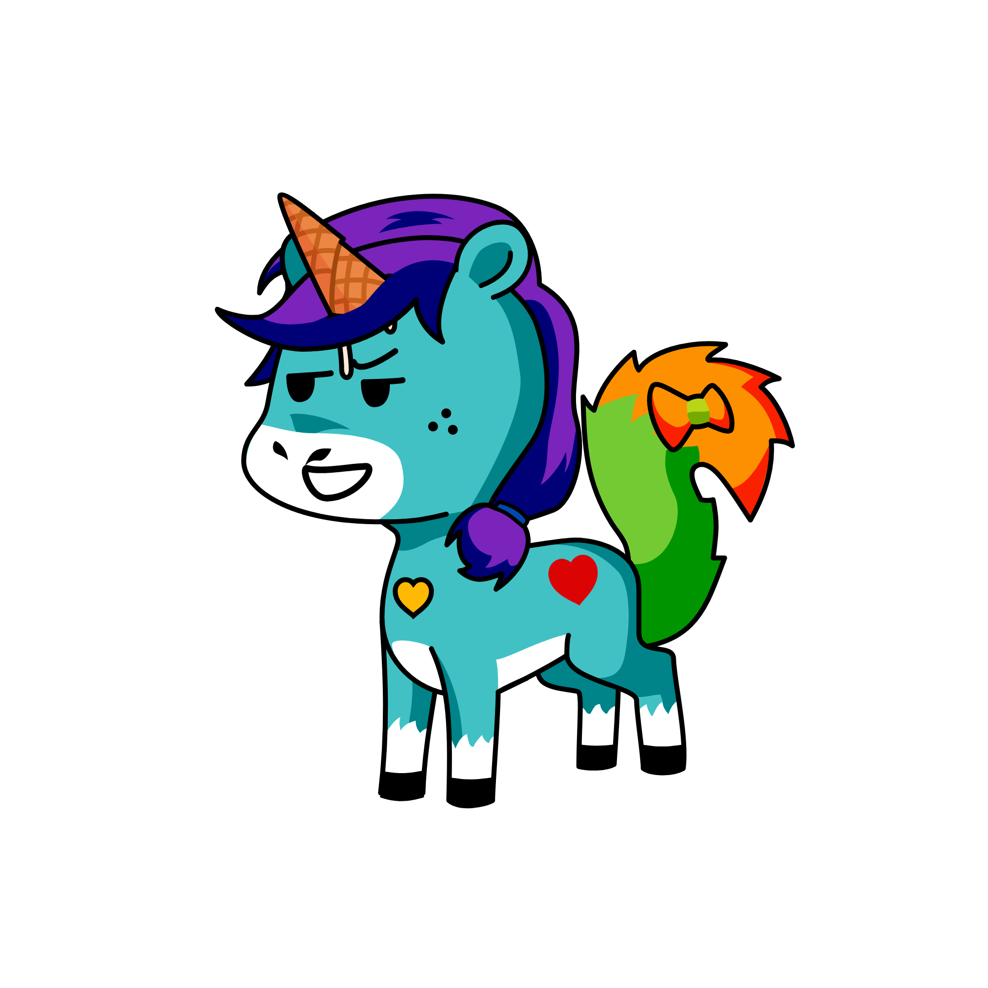 rrrr, the unicorn
