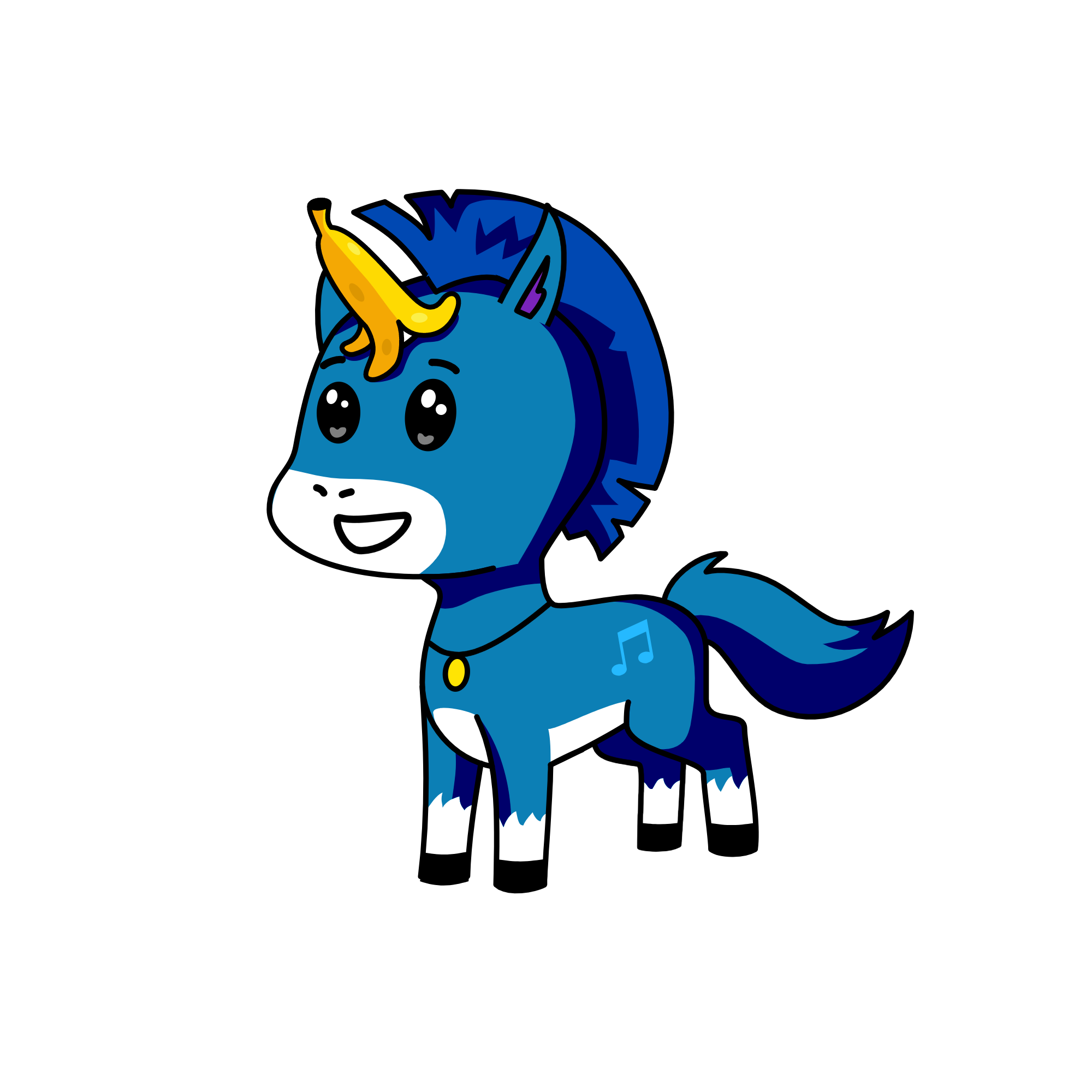 Banana, the unicorn