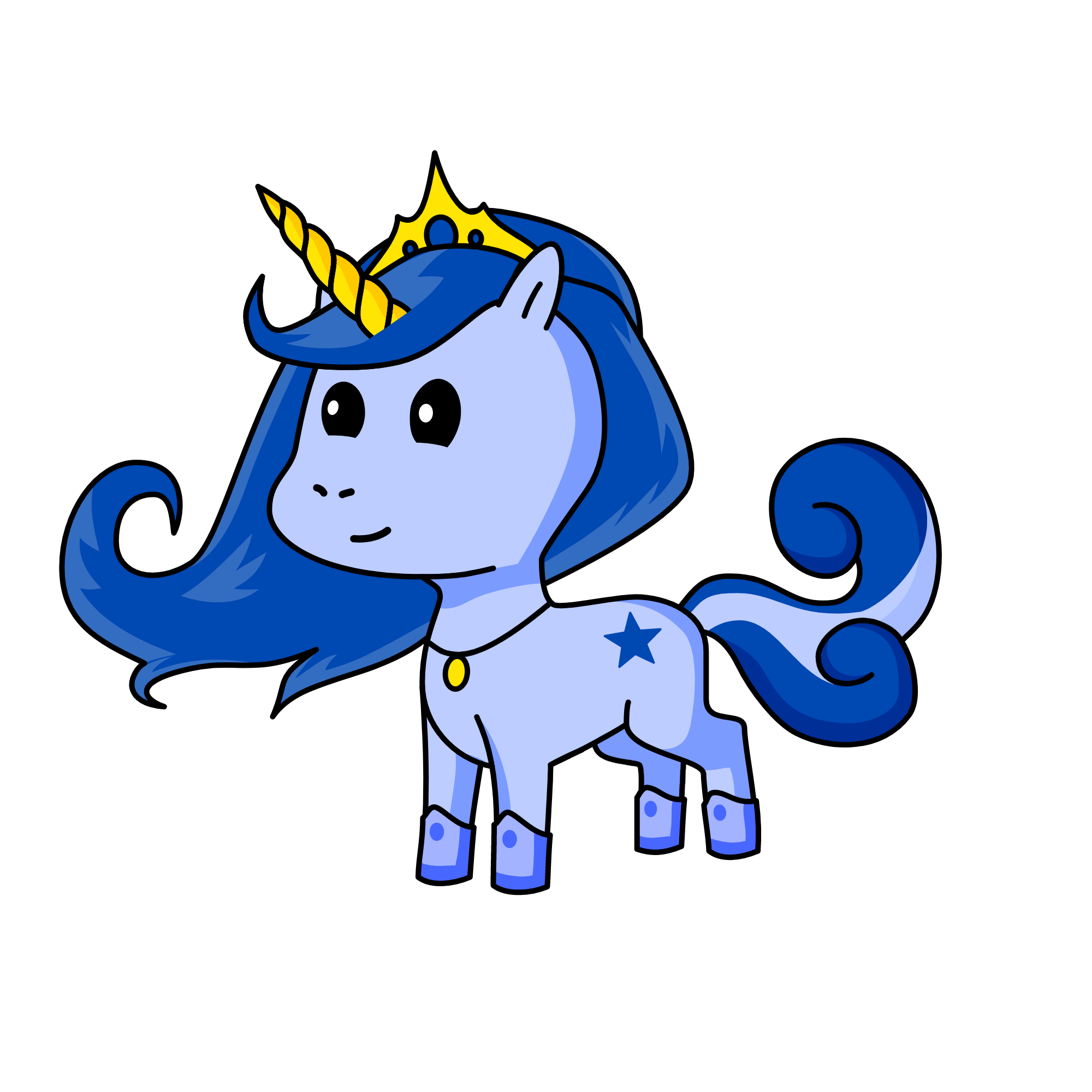 Zelda, the unicorn