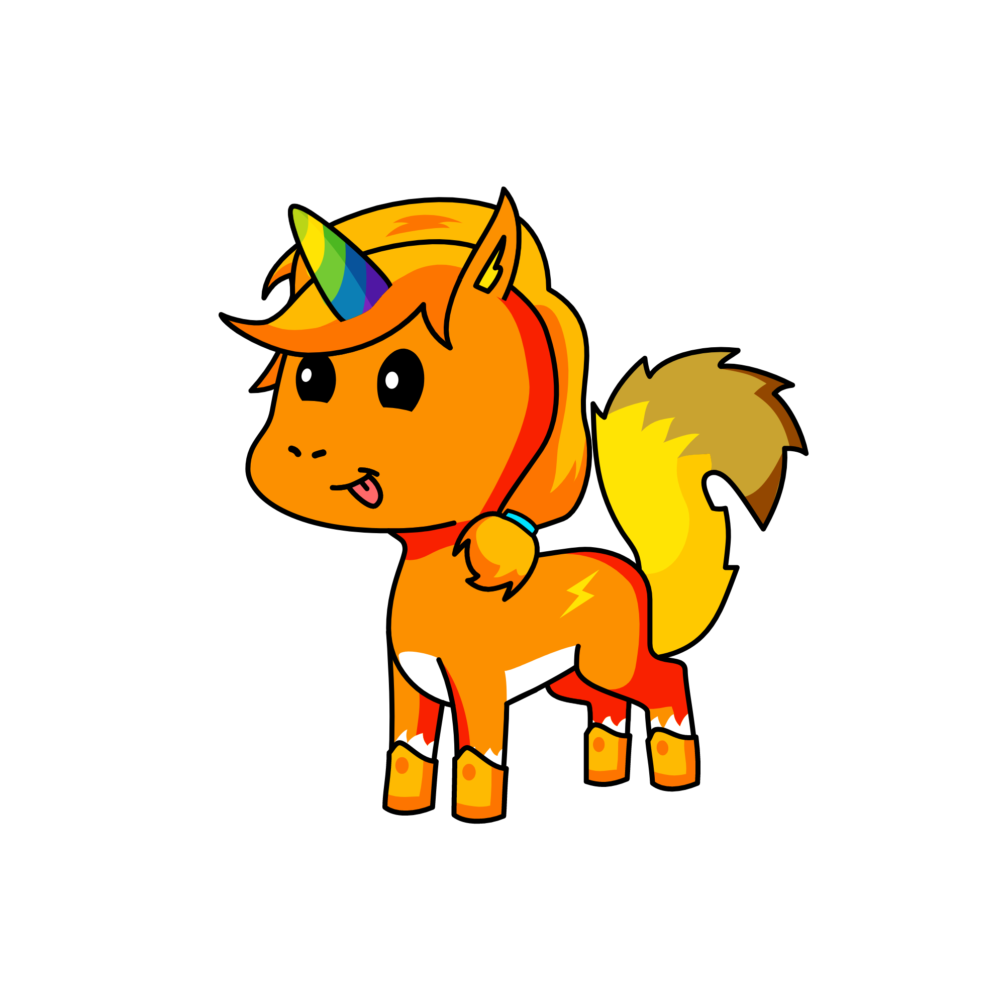 Tarradon, the unicorn