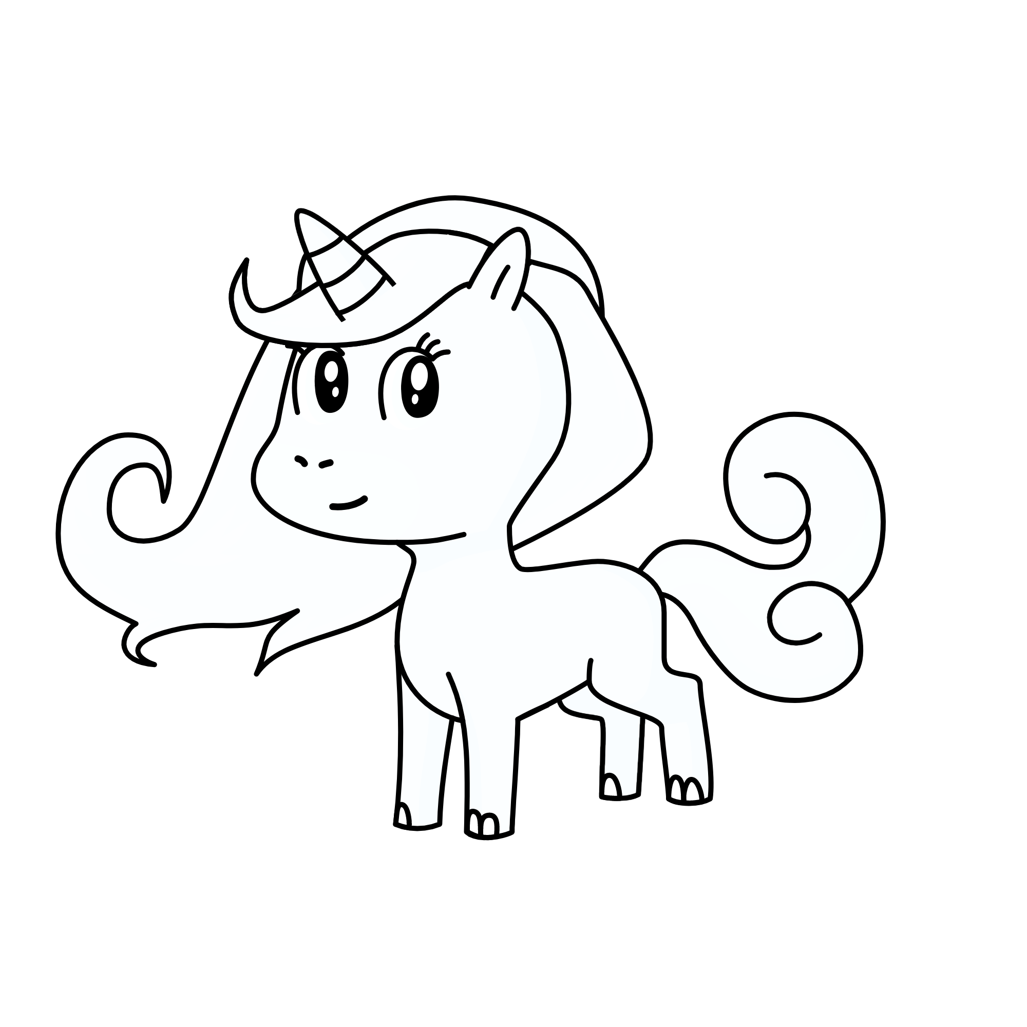 Canvas Gurl, the unicorn