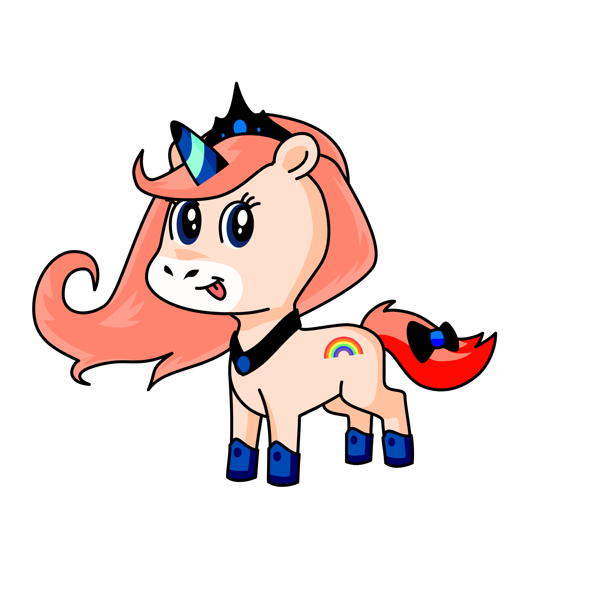 Princess Luna, the unicorn