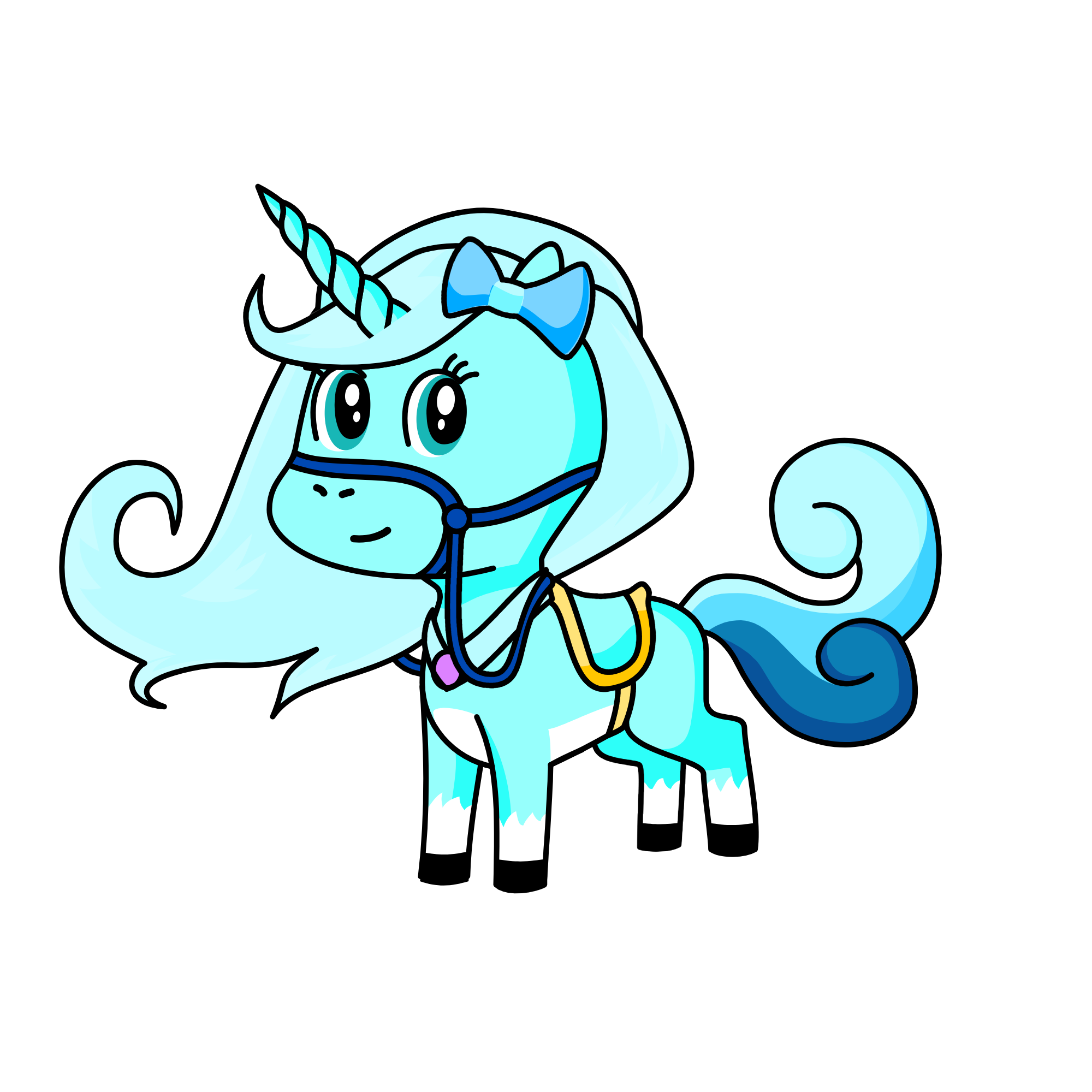 Crystal, the unicorn
