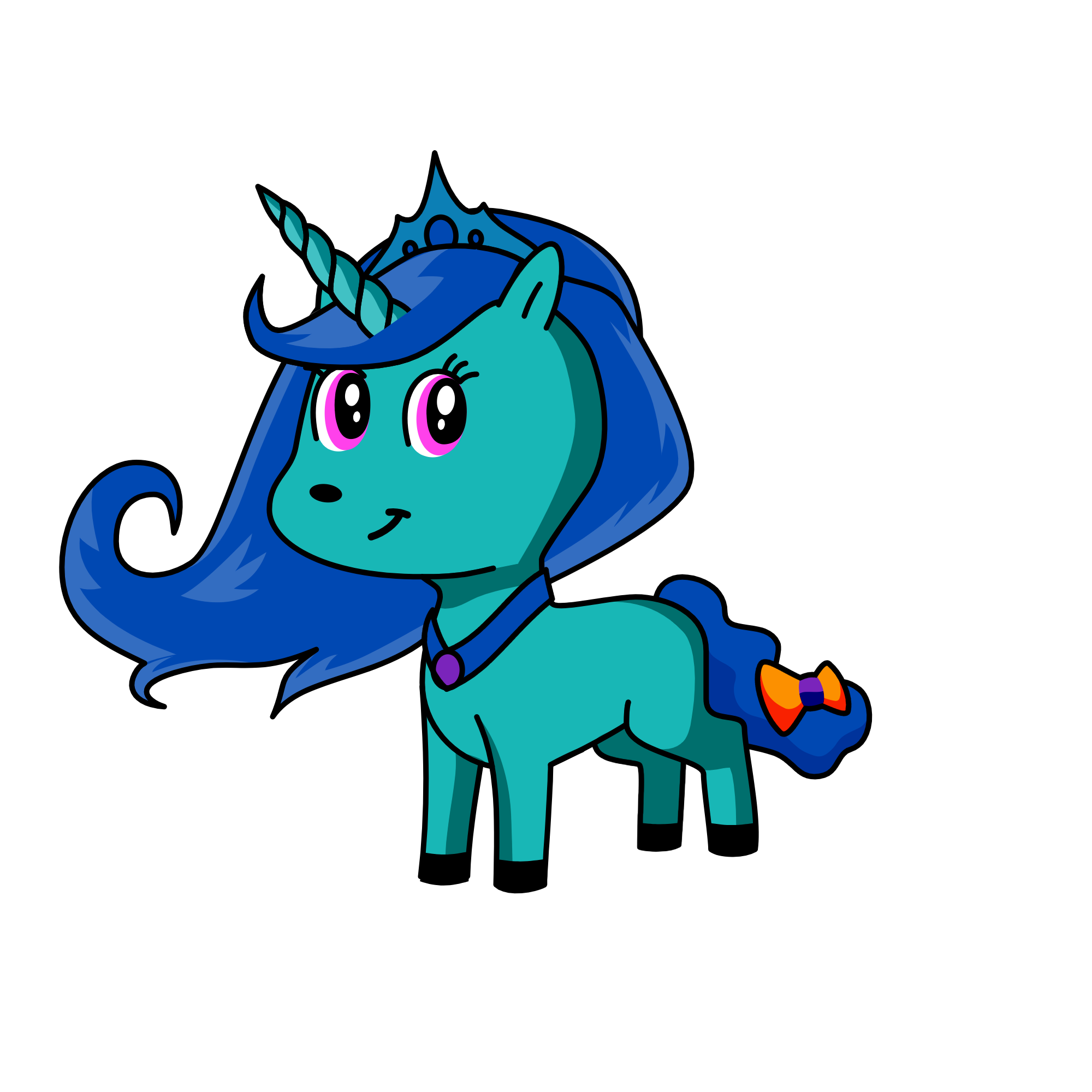 Luna, the unicorn