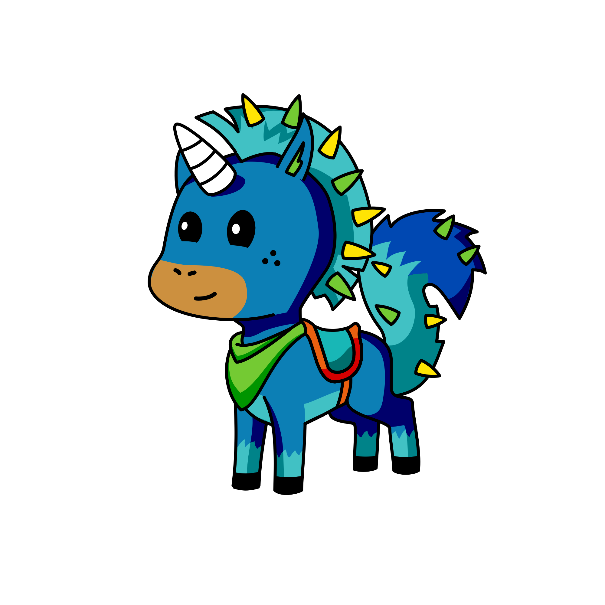 Banditty, the unicorn