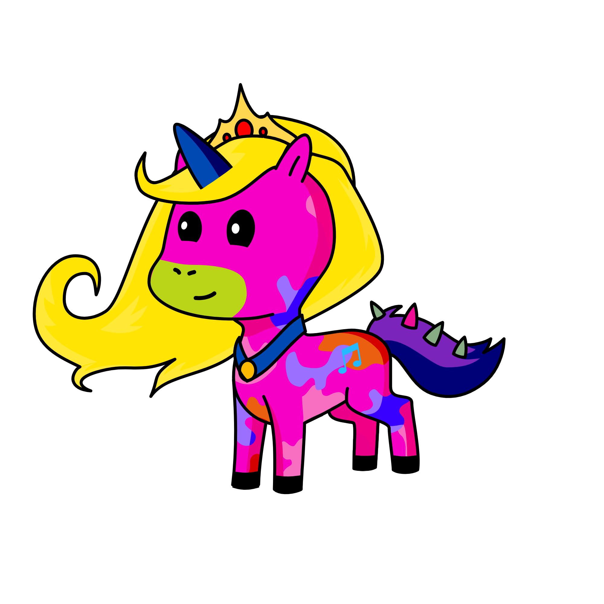apple pie, the unicorn