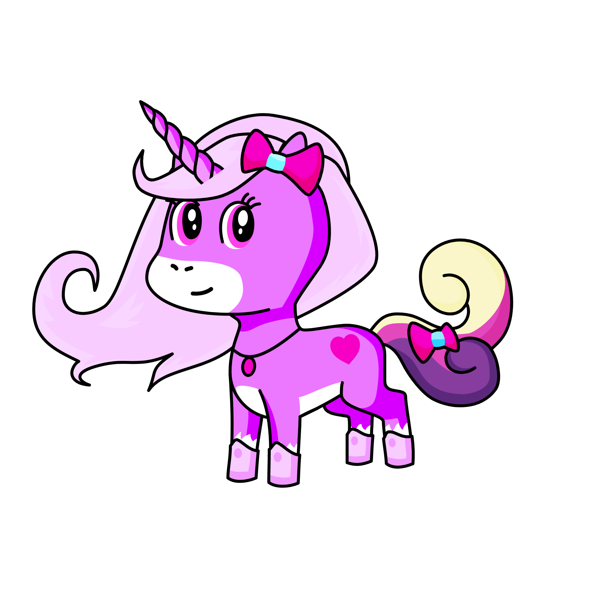 Pretty, the unicorn
