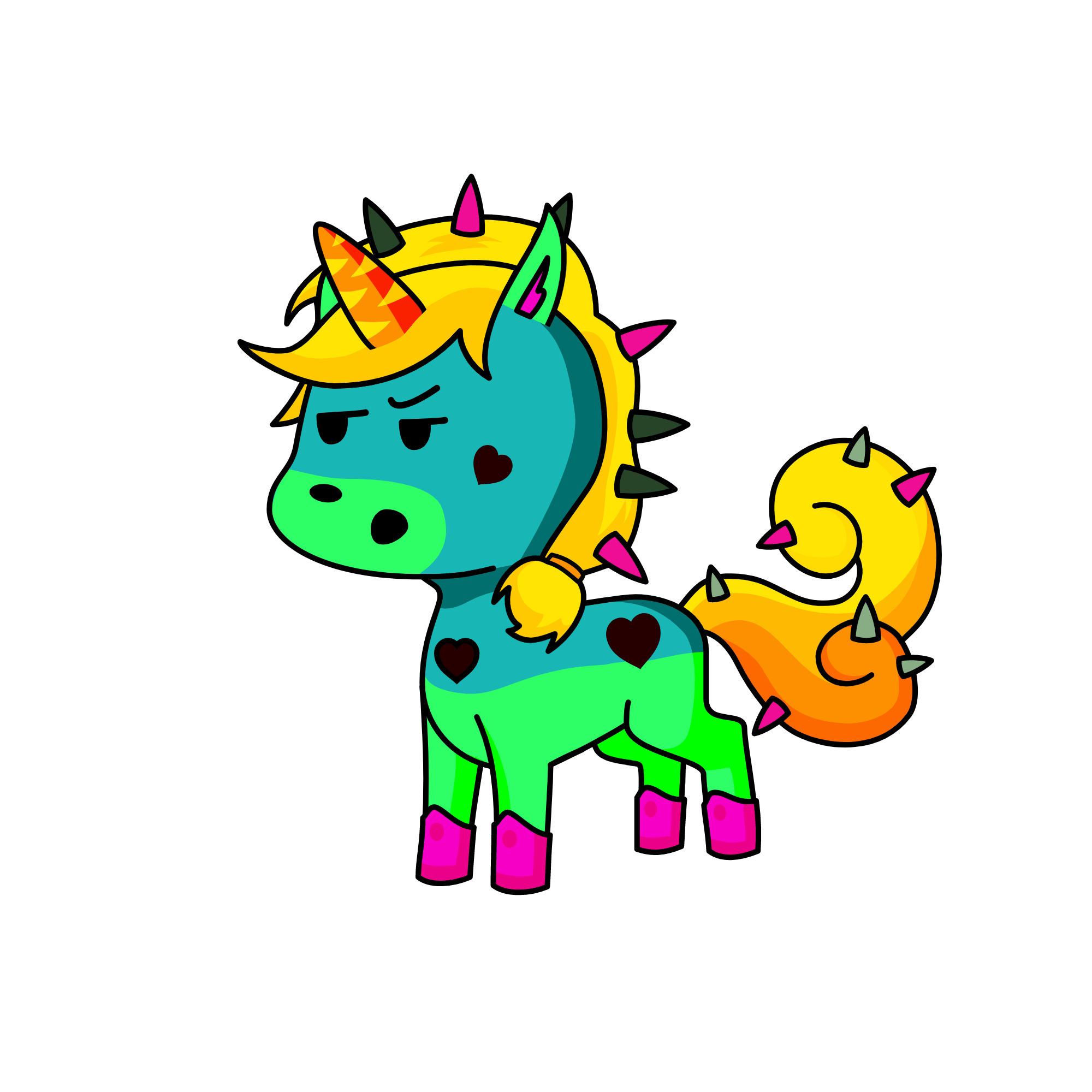 Audrey k., the unicorn