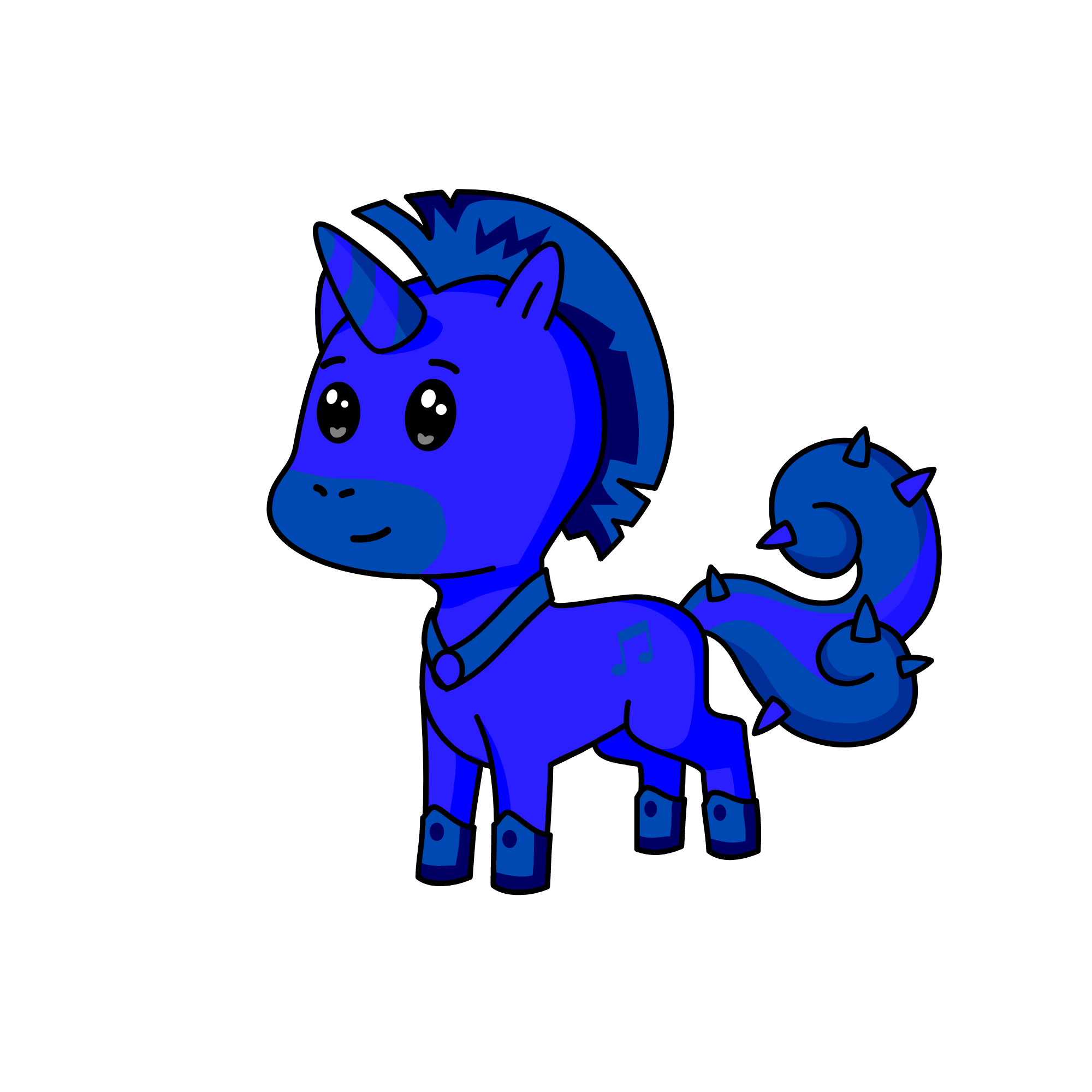 dark fly, the unicorn