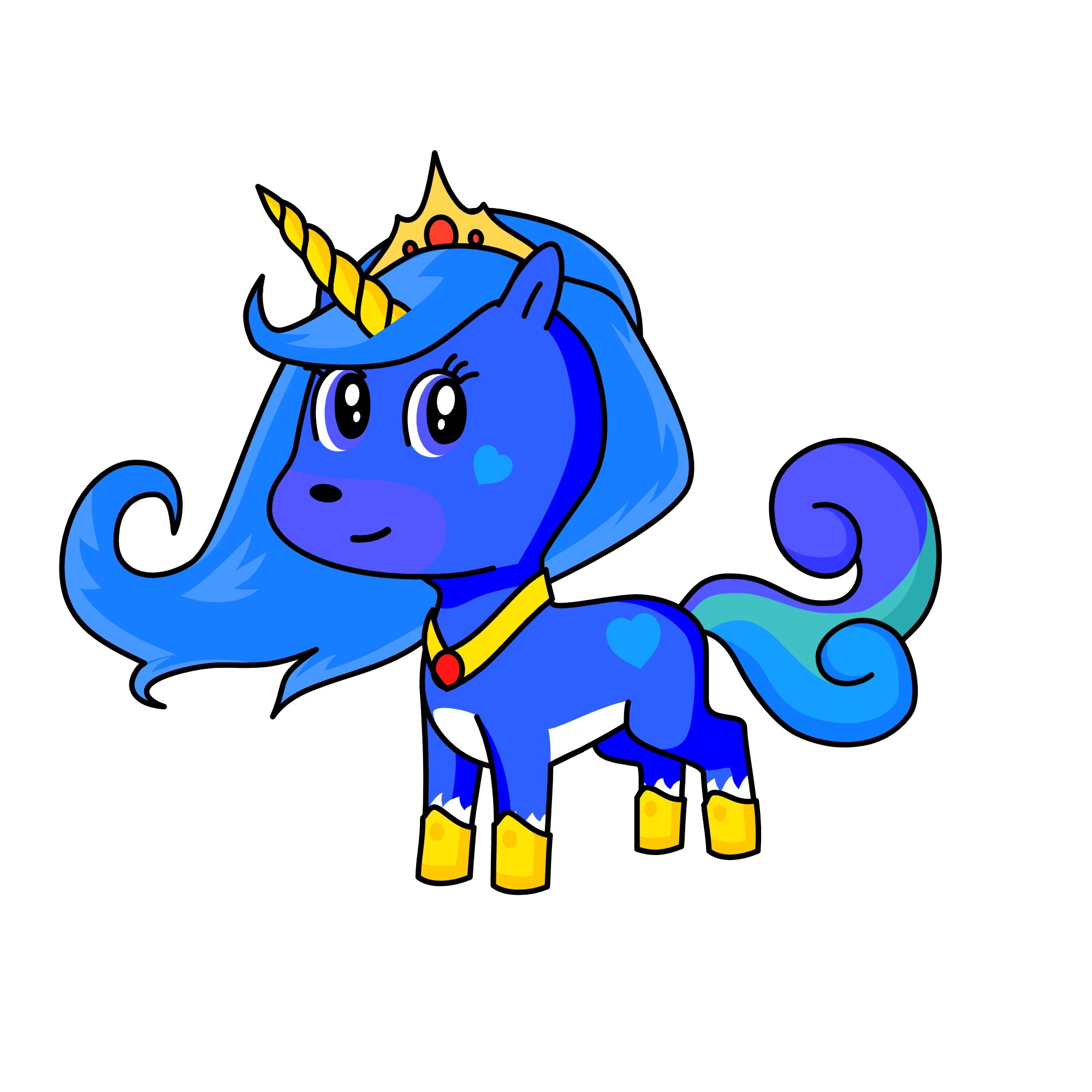 beauty, the unicorn