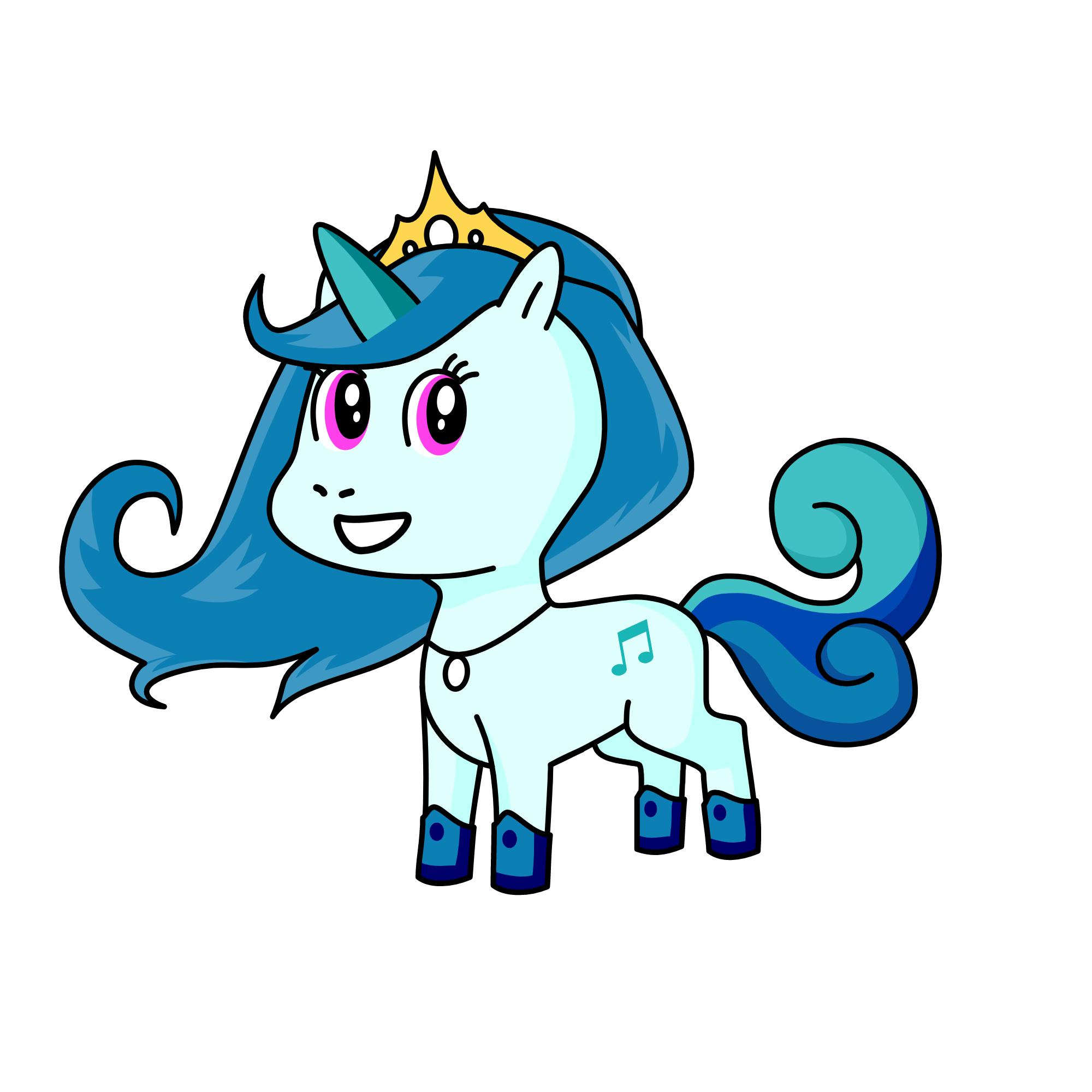bella, the unicorn