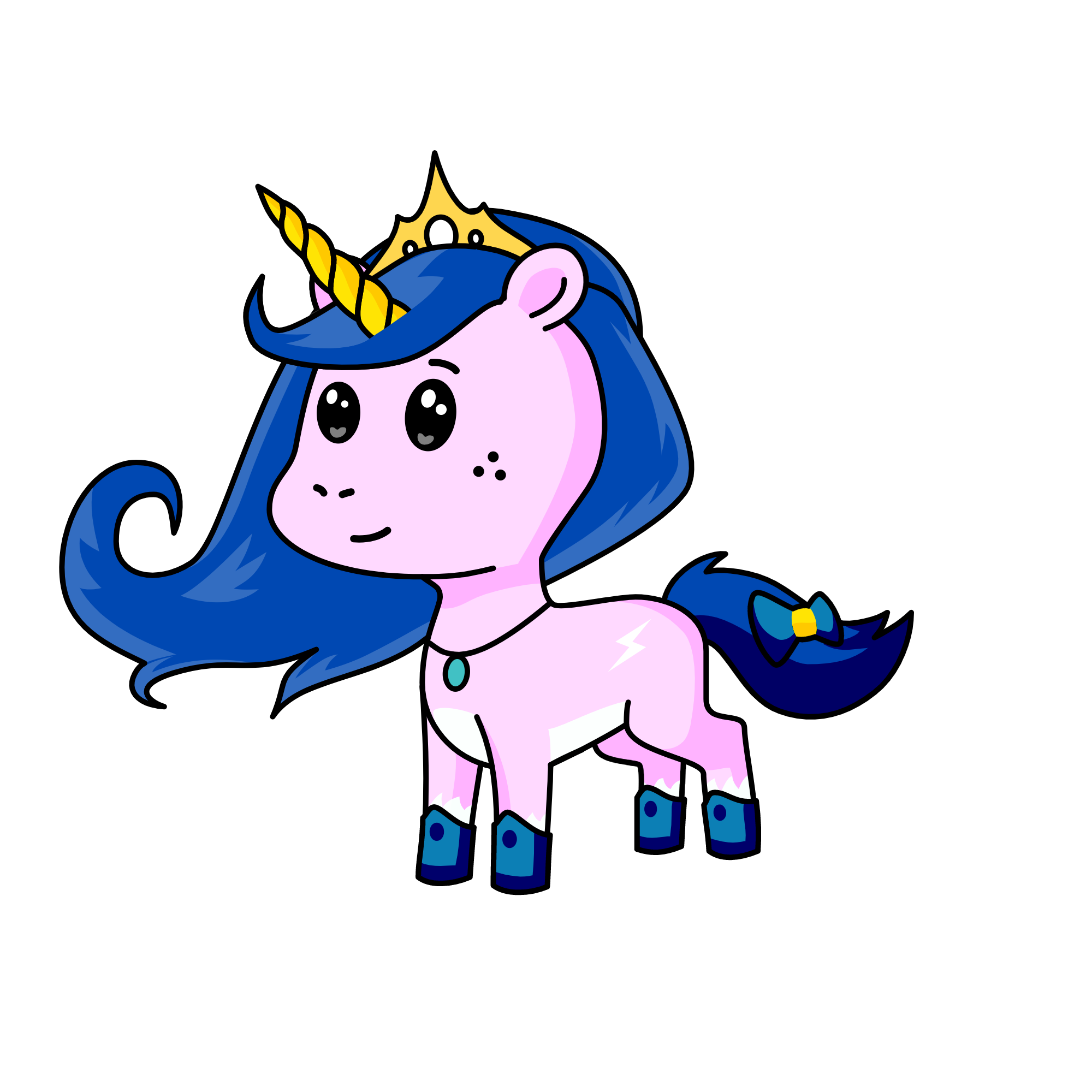athena, the unicorn