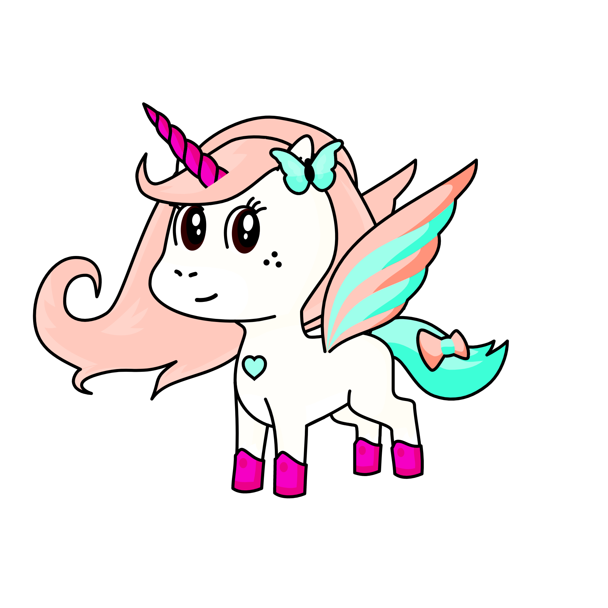 Noor, the unicorn
