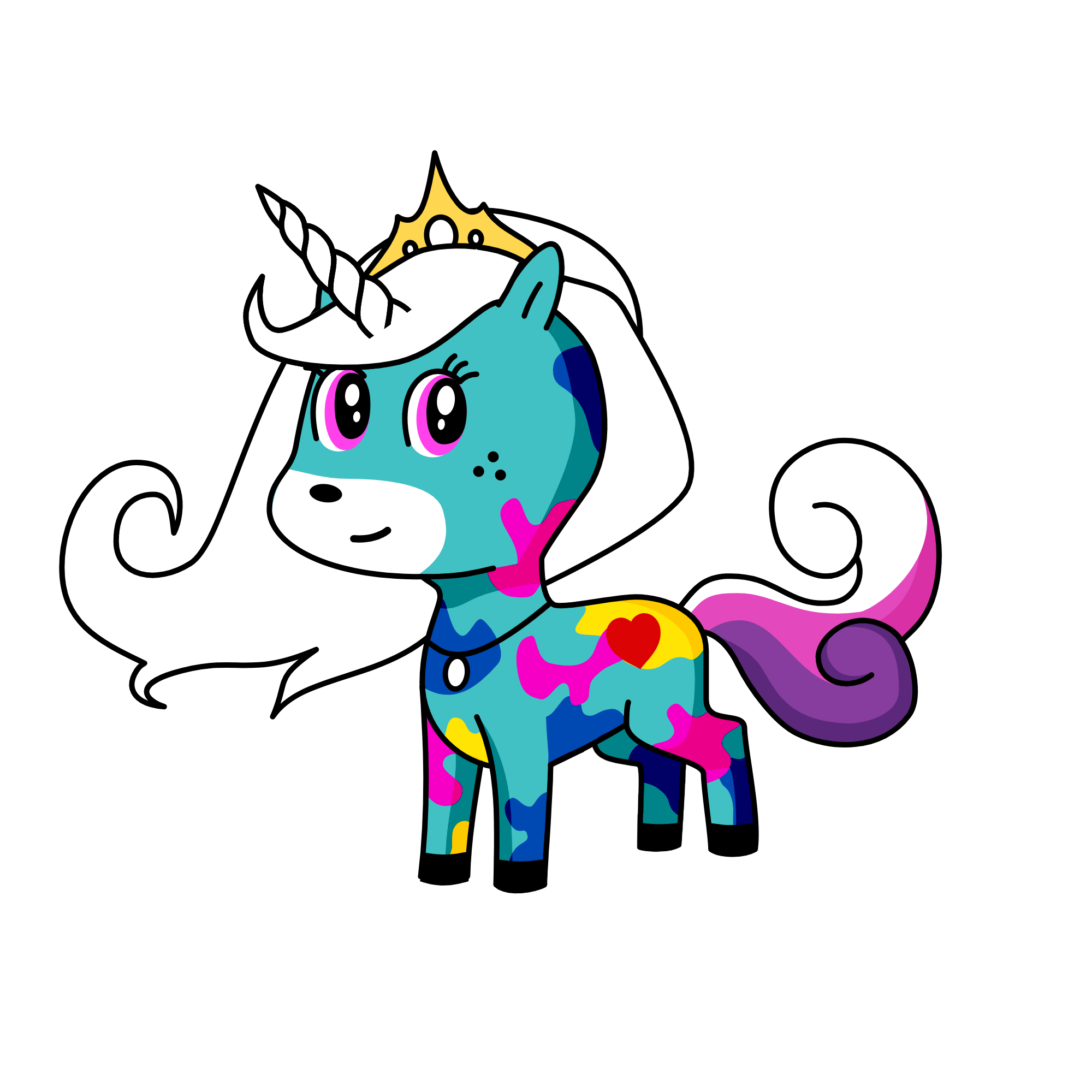 gulfeen, the unicorn