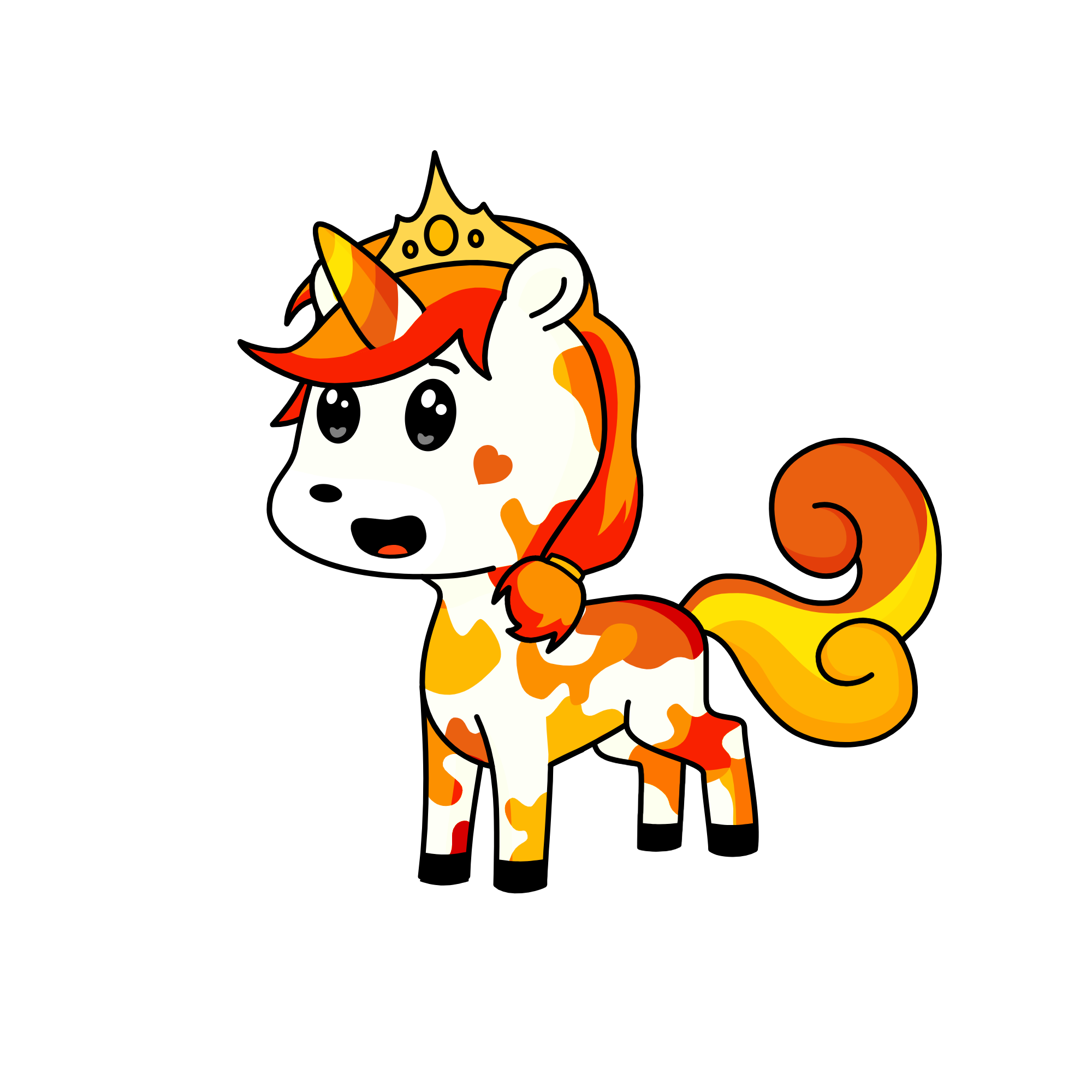 hot, the unicorn