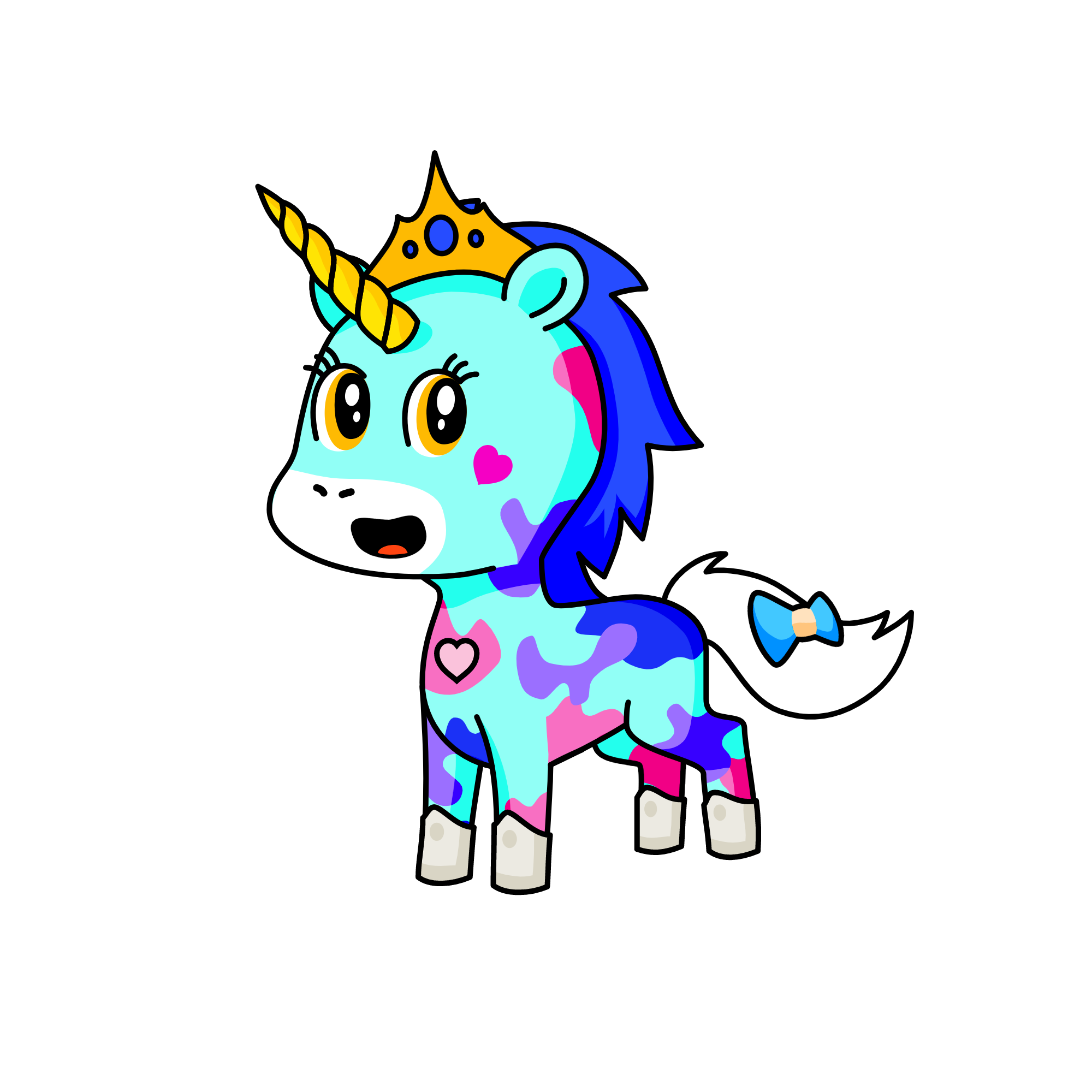 Tiffany, the unicorn