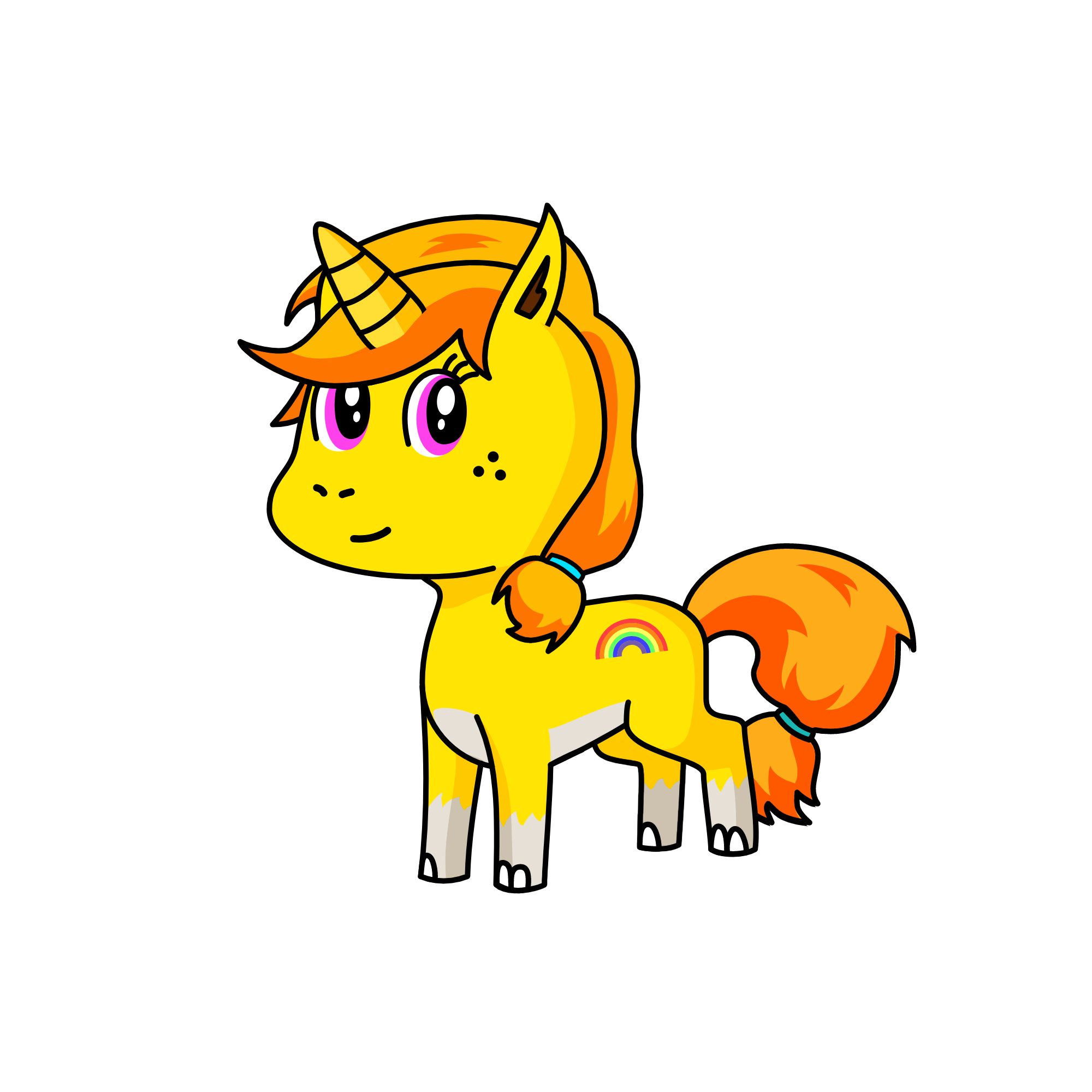 Piggy, the unicorn