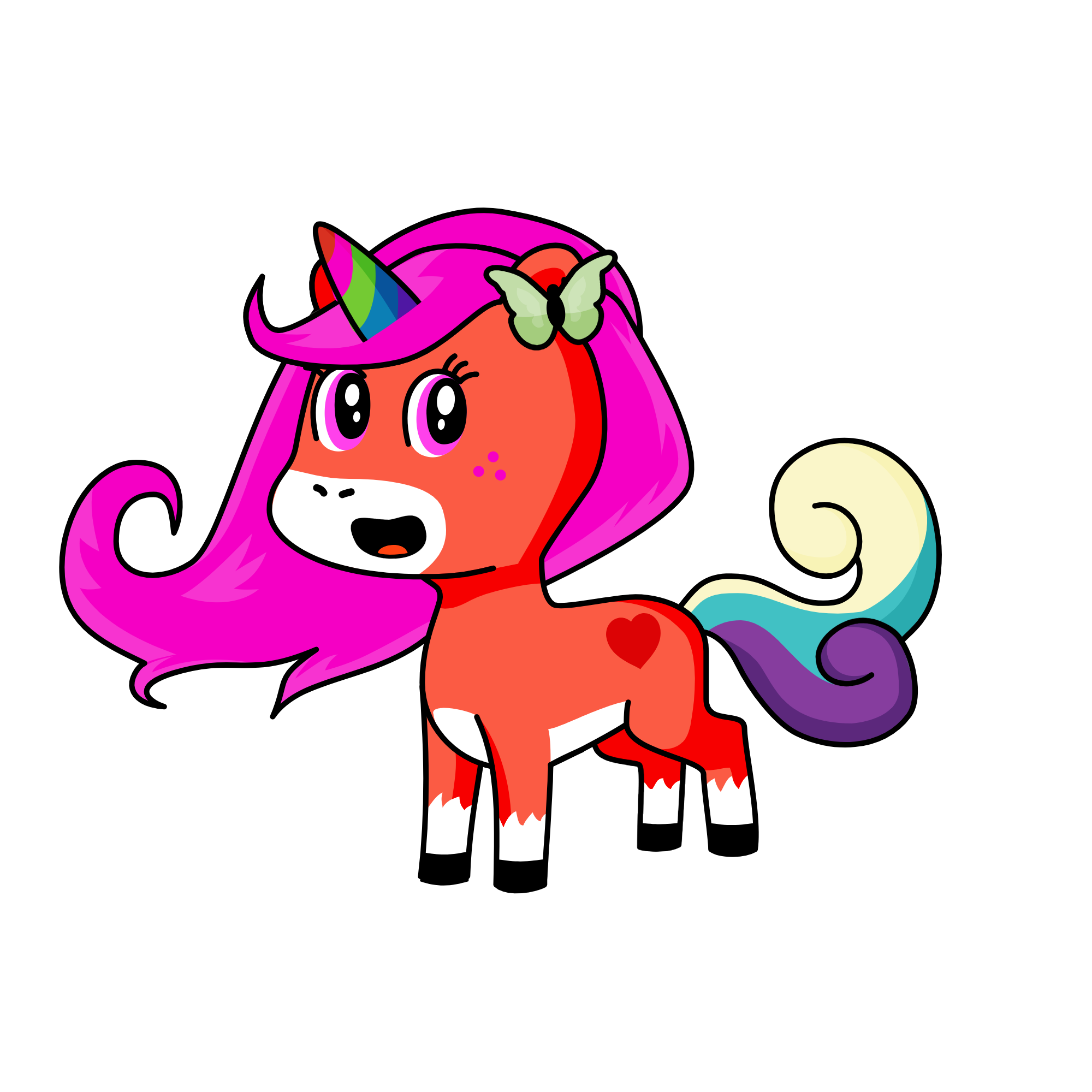 arcoiris, the unicorn