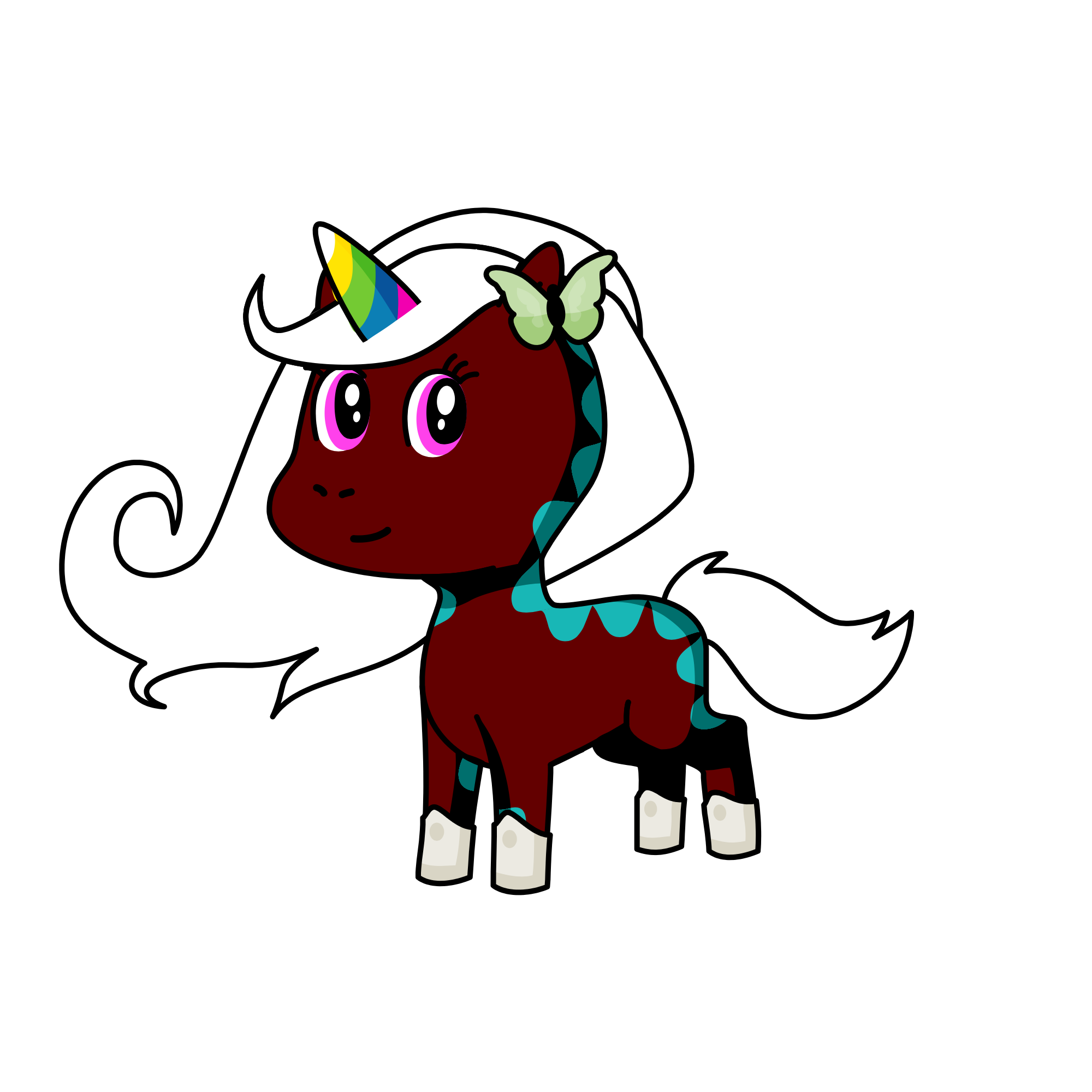 Love you , the unicorn