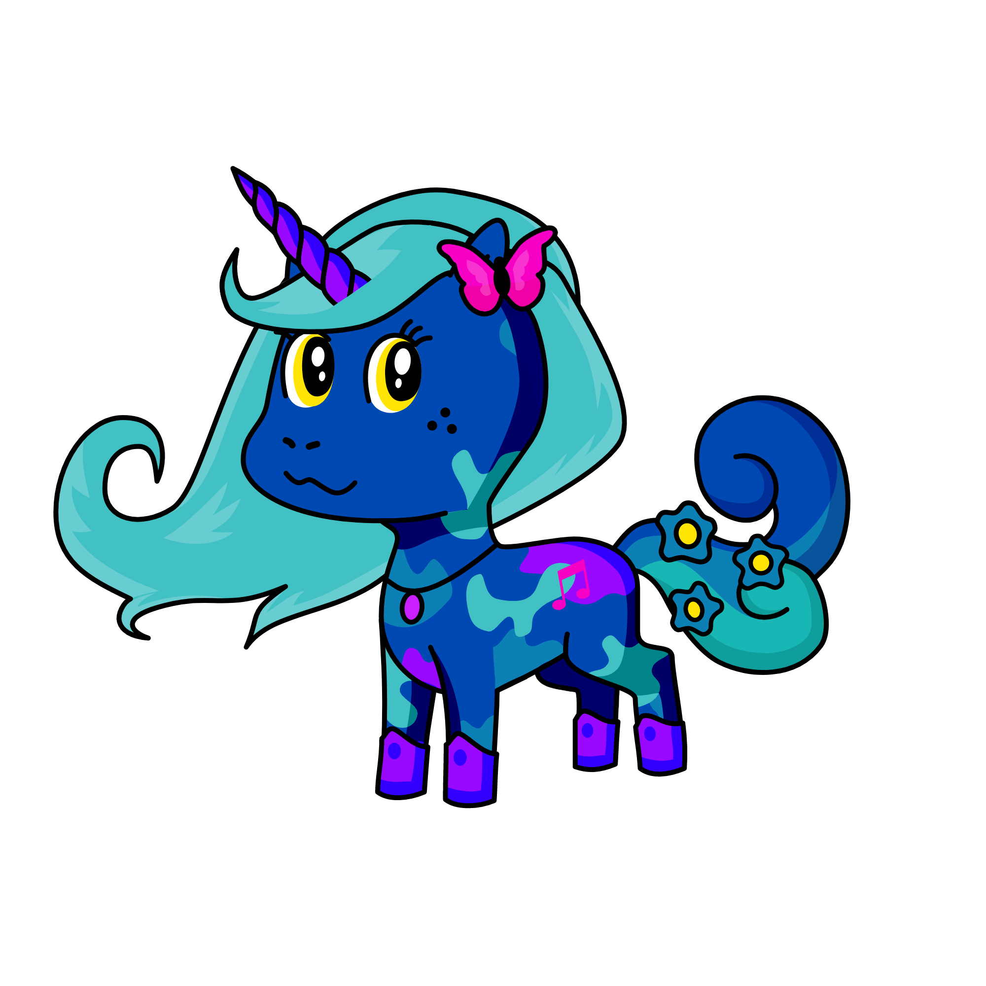 dark princess, the unicorn
