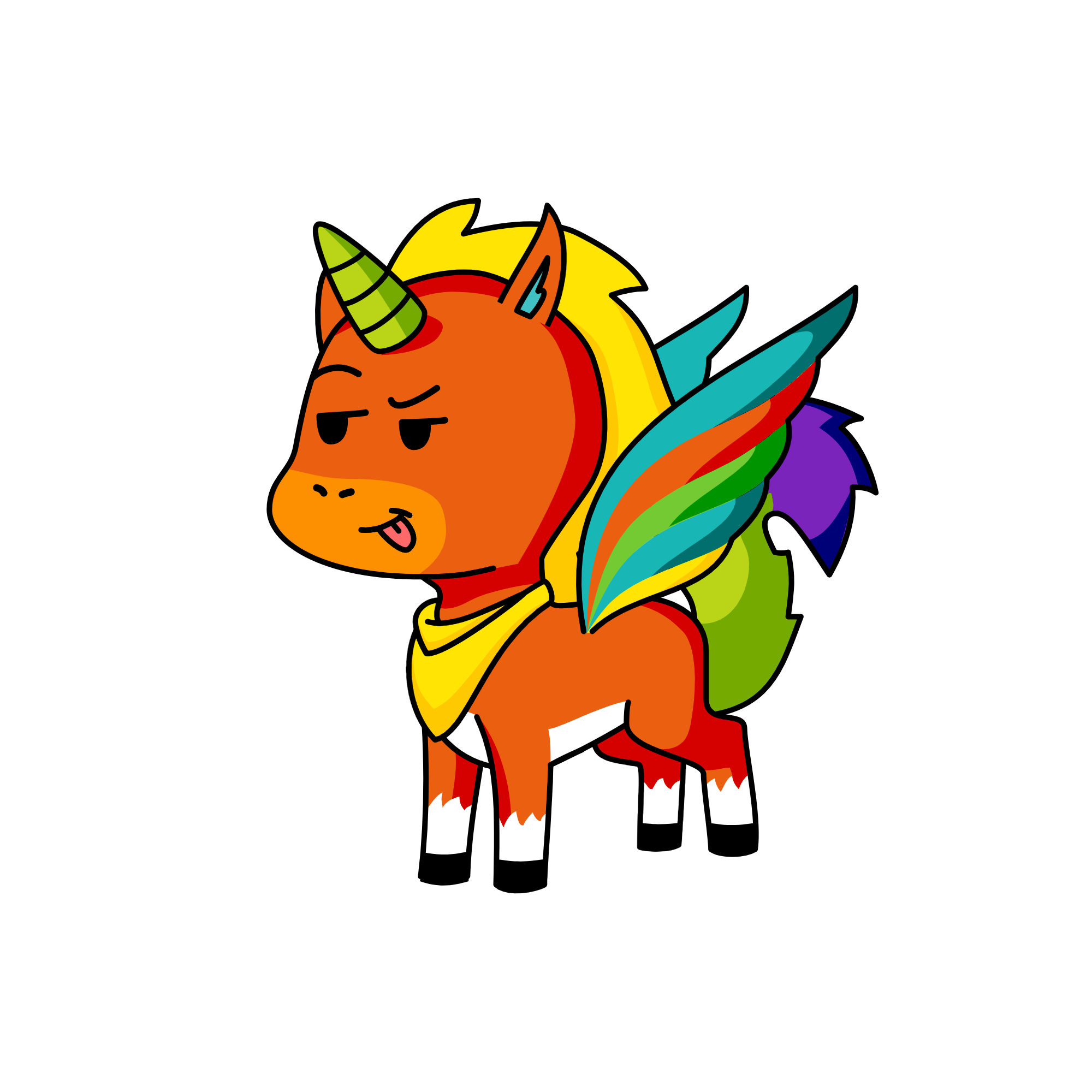 Ollivender, the unicorn