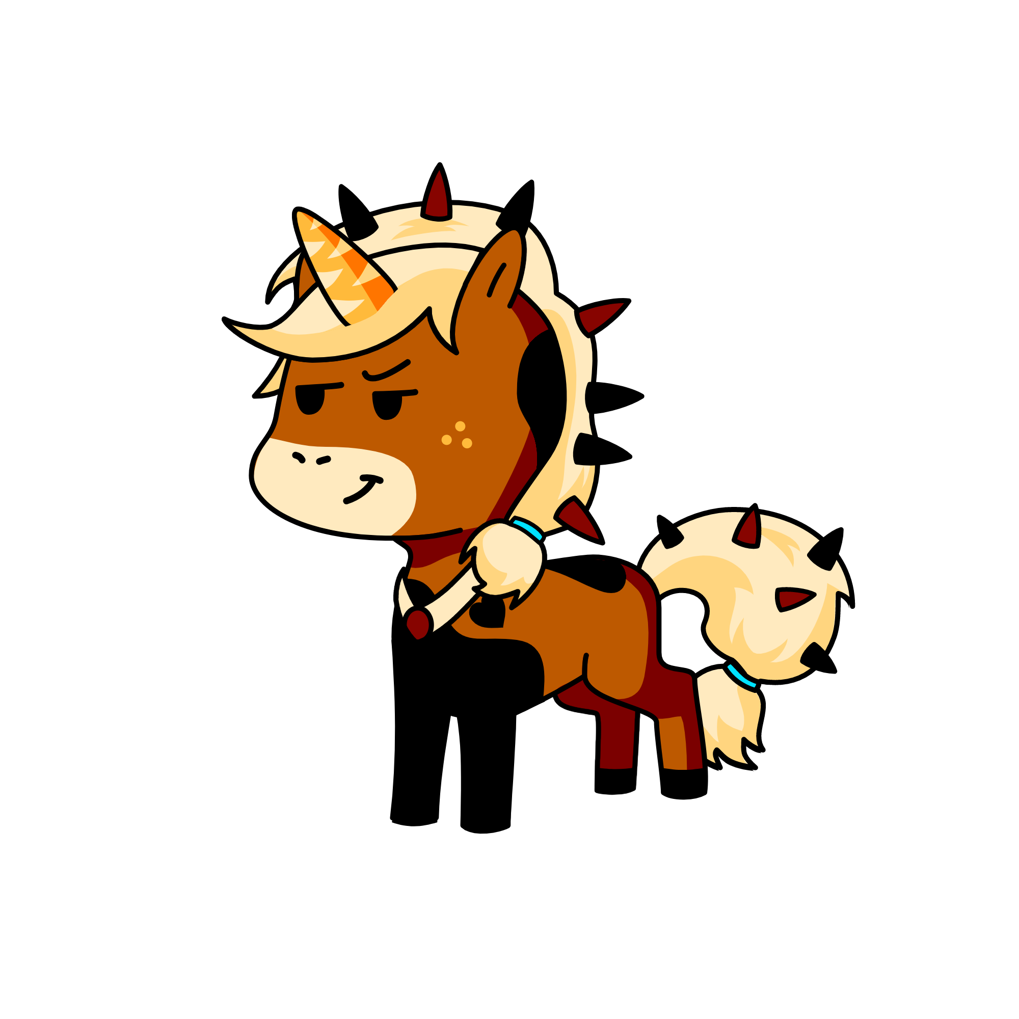 Sunny, the unicorn