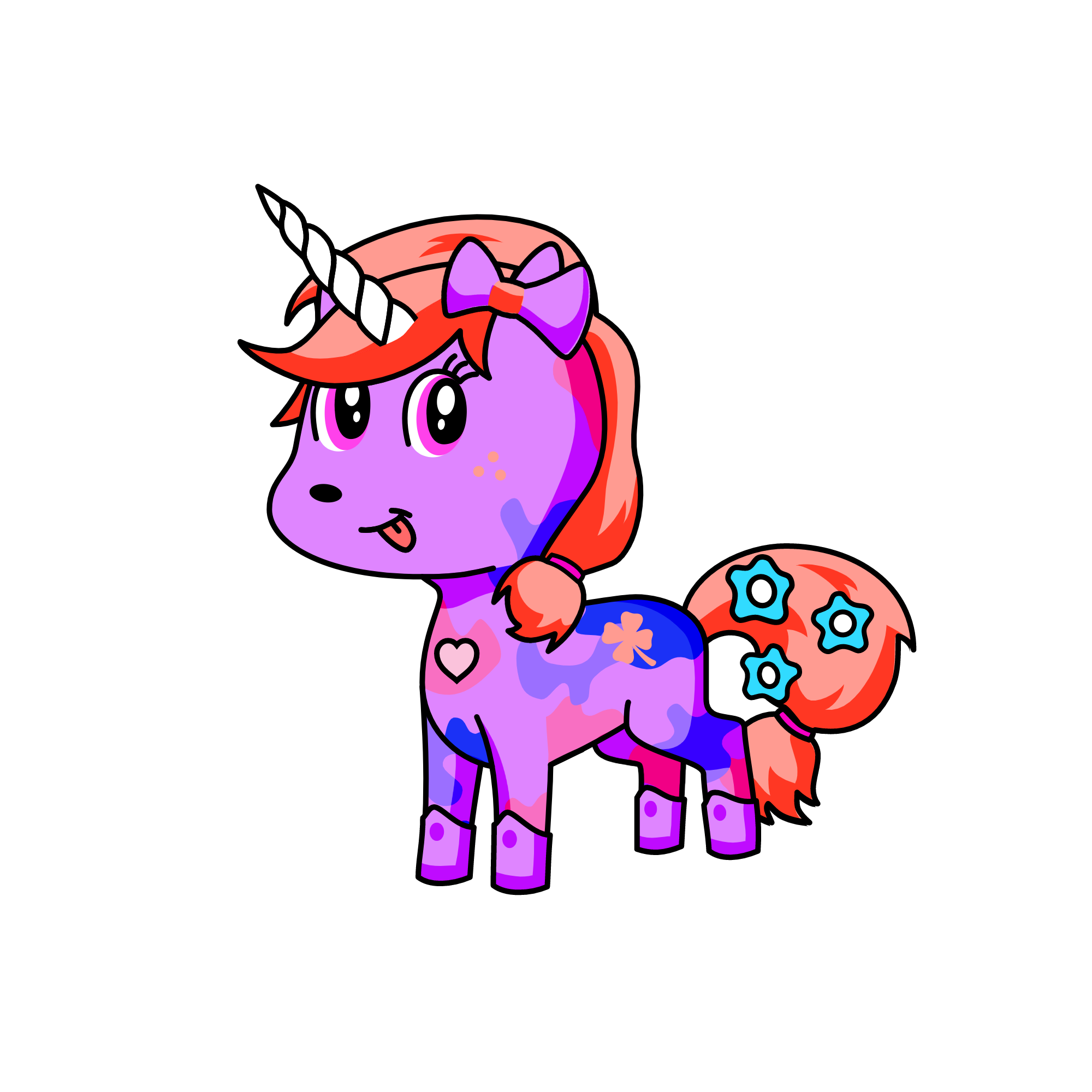 your girlfriend, the unicorn
