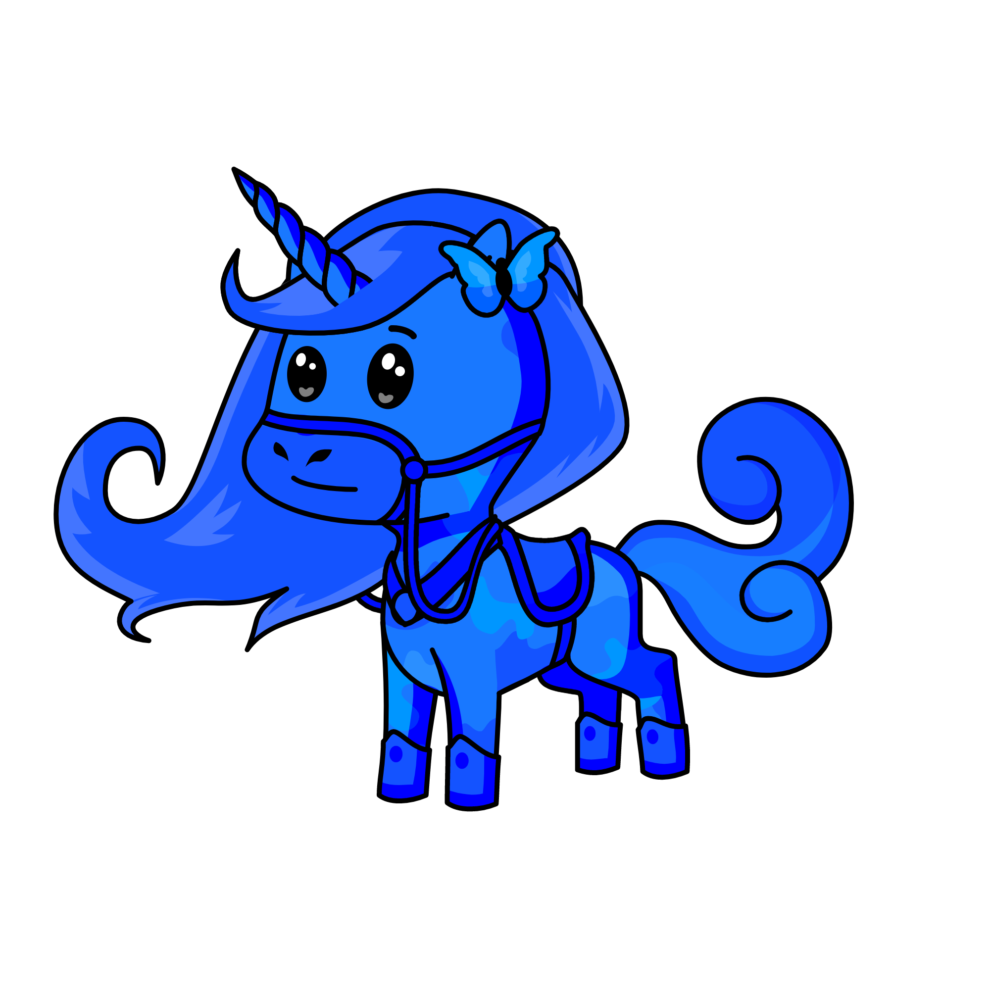 Aquamarine, the unicorn