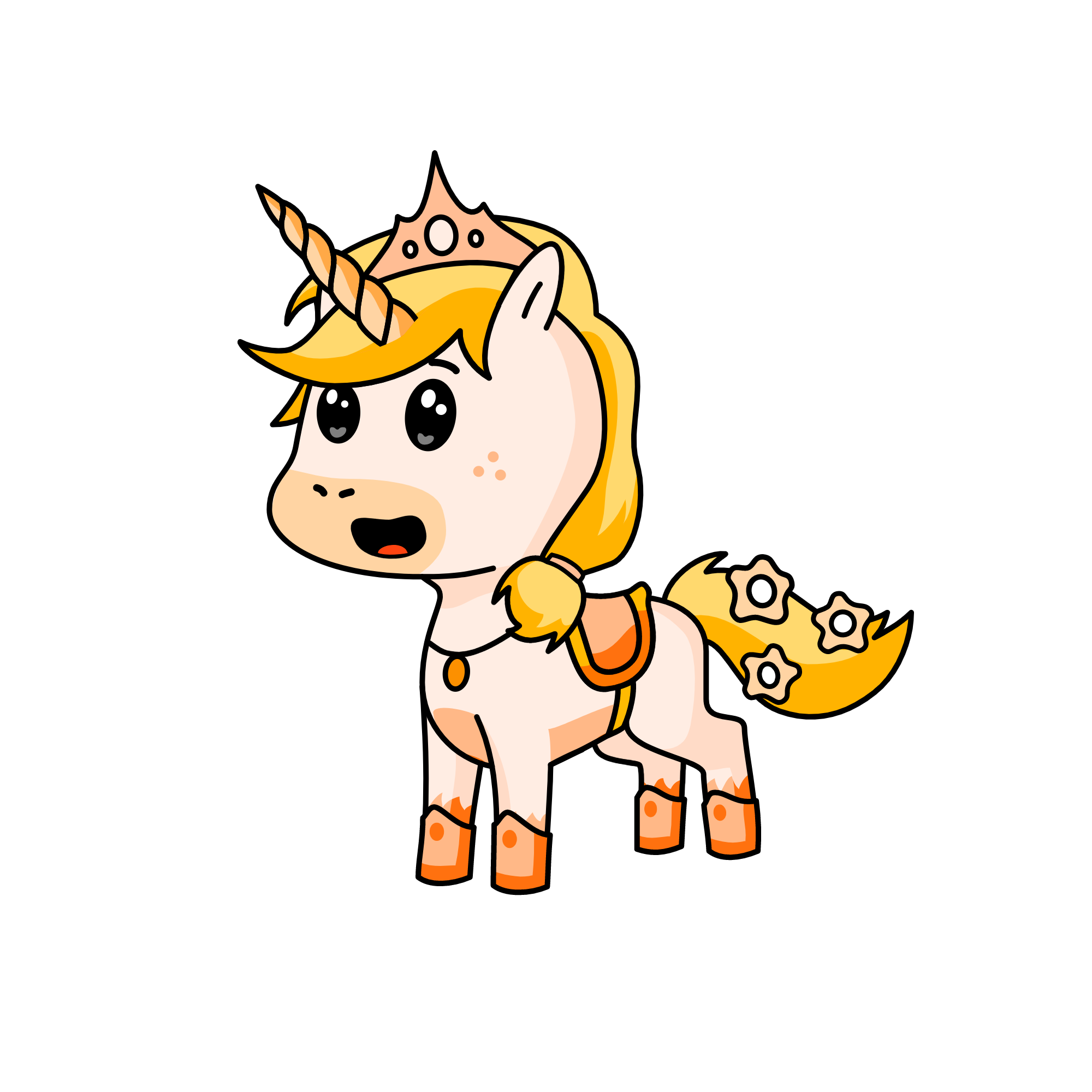 Princess Shy, the unicorn