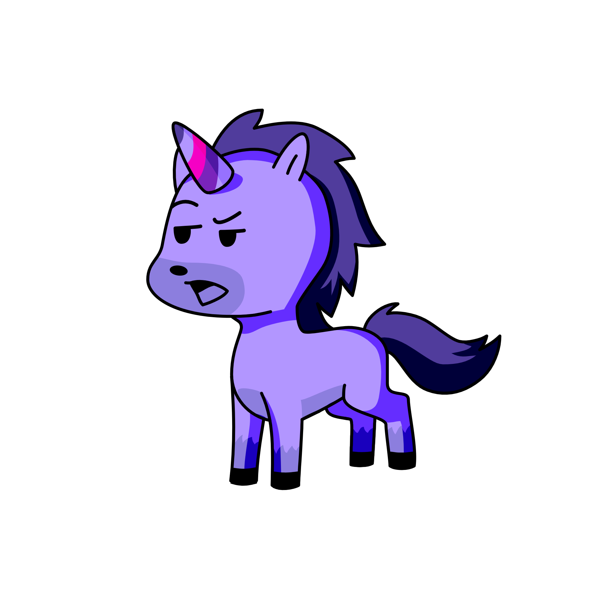 Mili, the unicorn