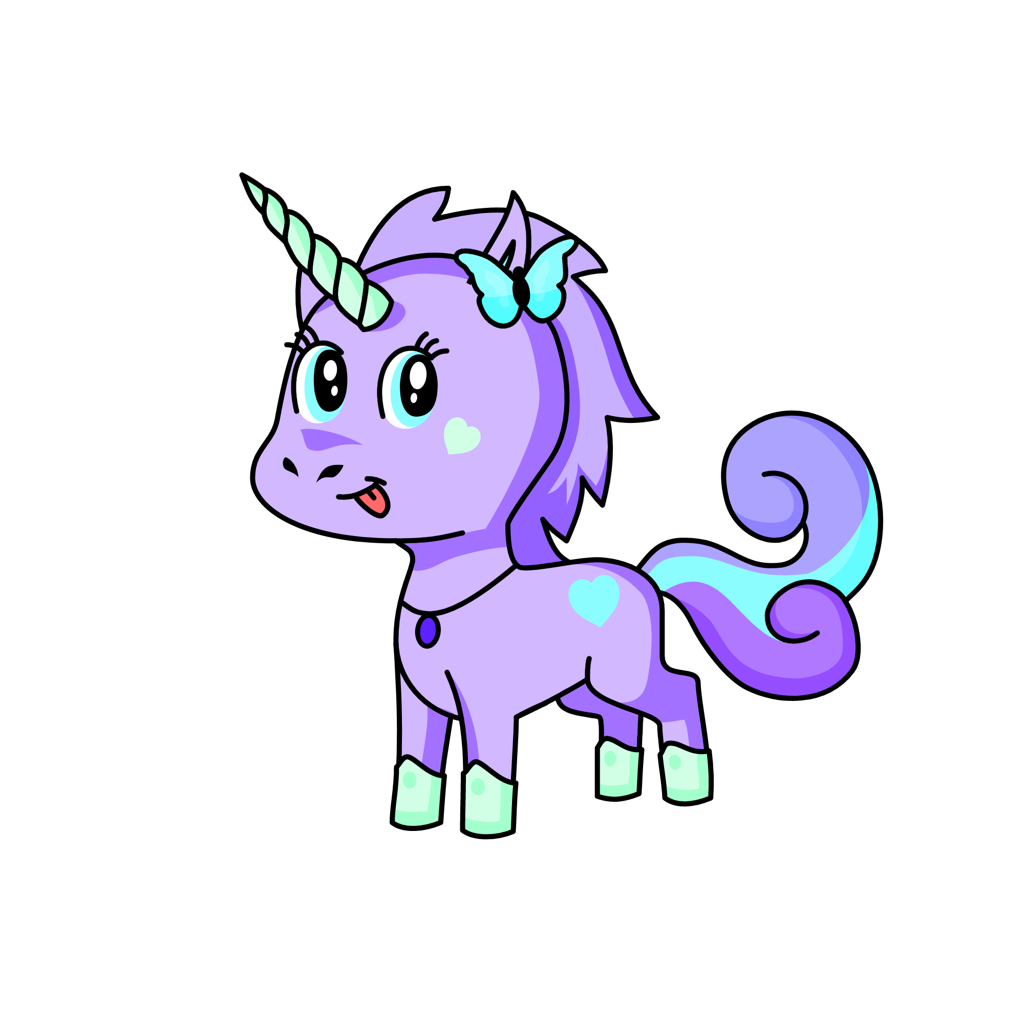 Mesuş, the unicorn