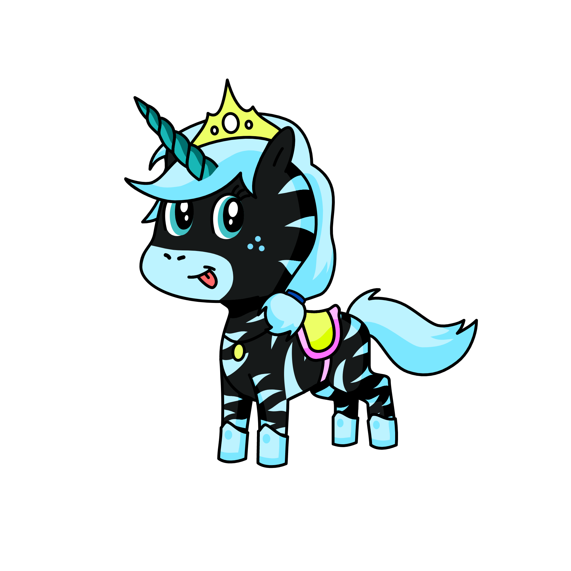 Snowy , the unicorn