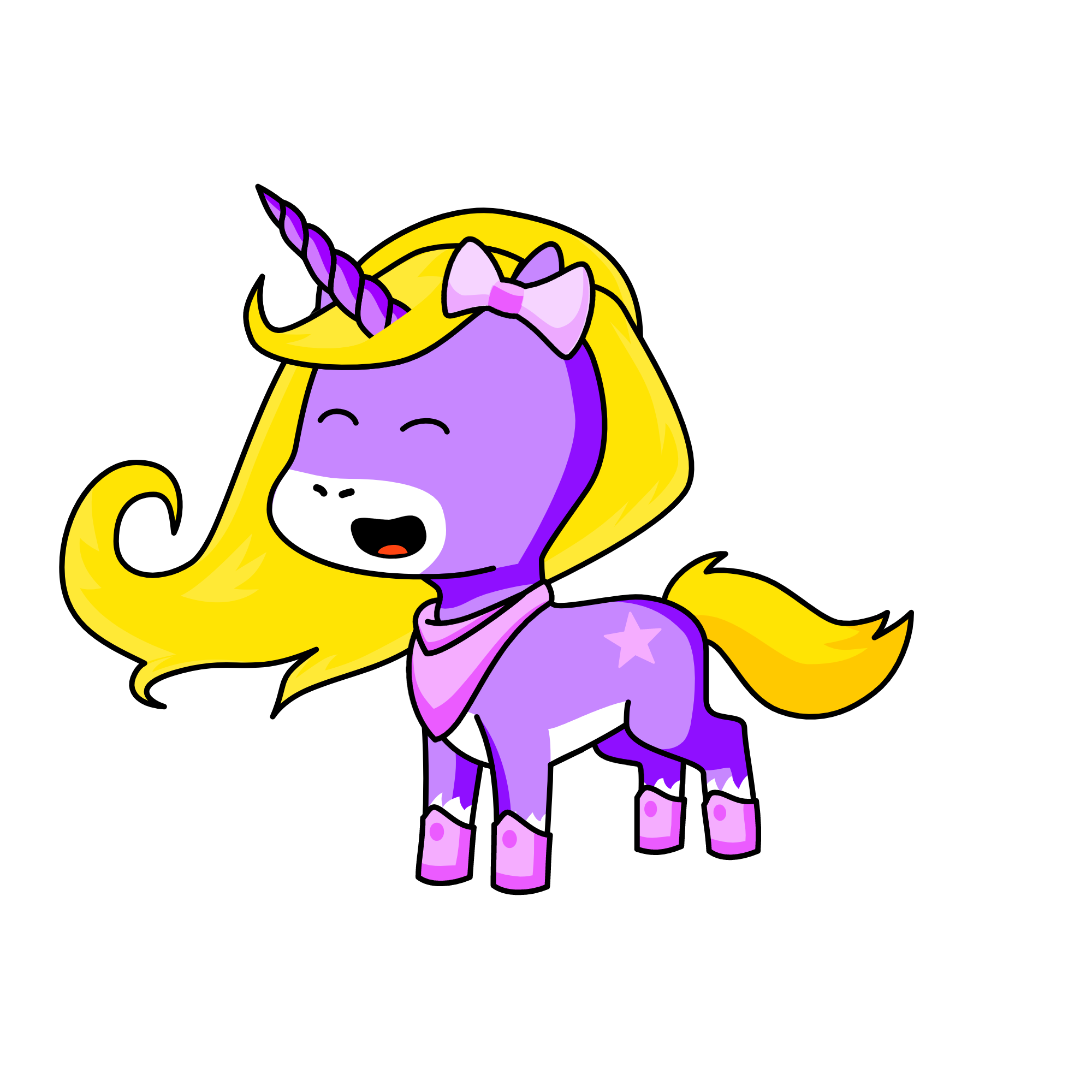 Bestie, the unicorn