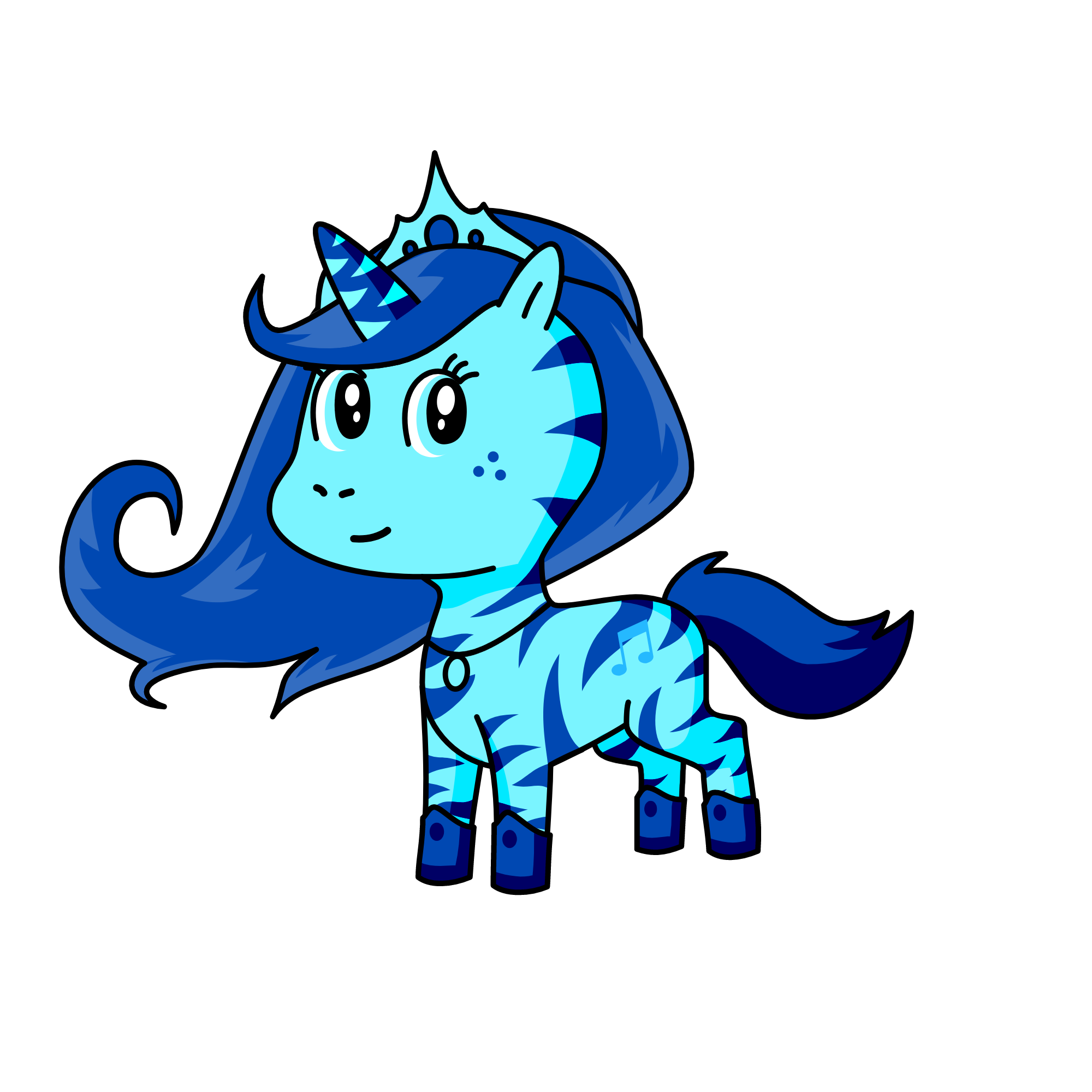 syk girl🤍💙, the unicorn
