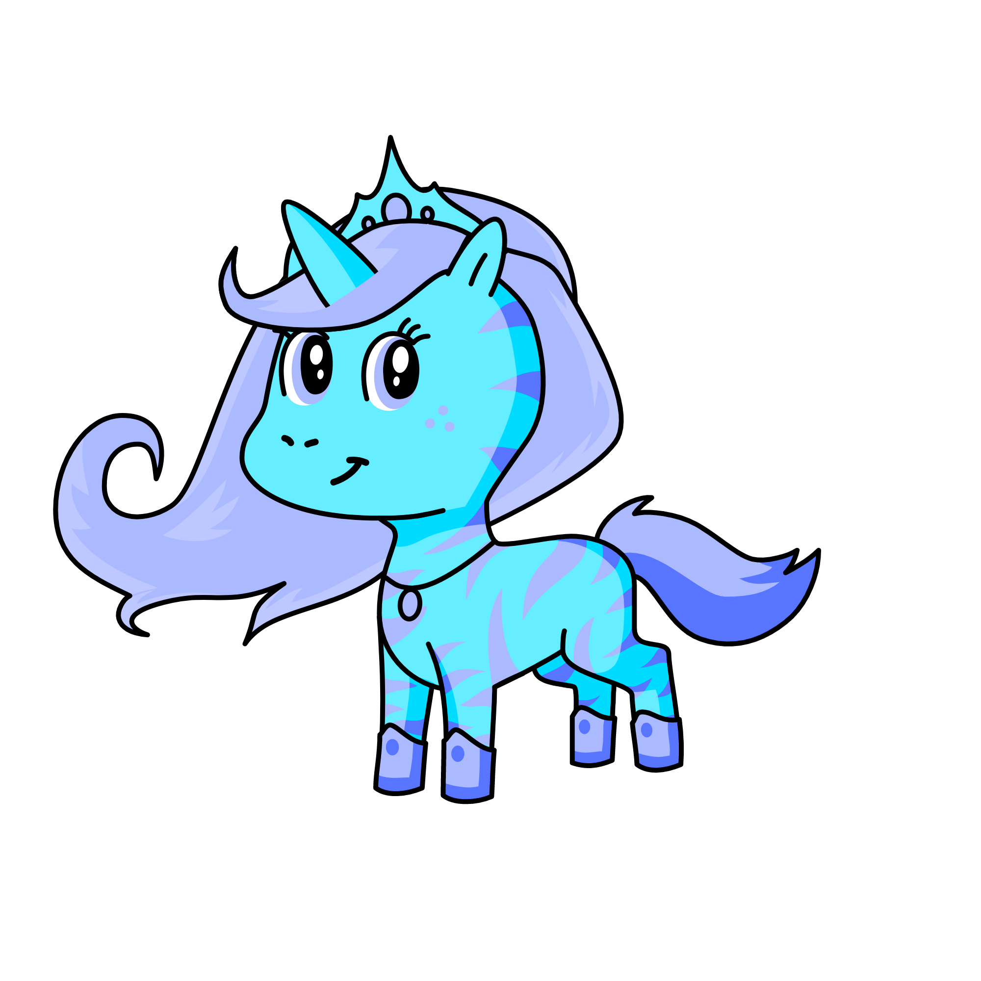 snow queen, the unicorn