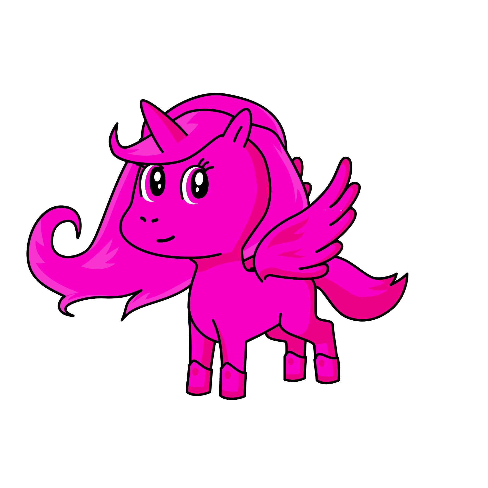 bb, the unicorn