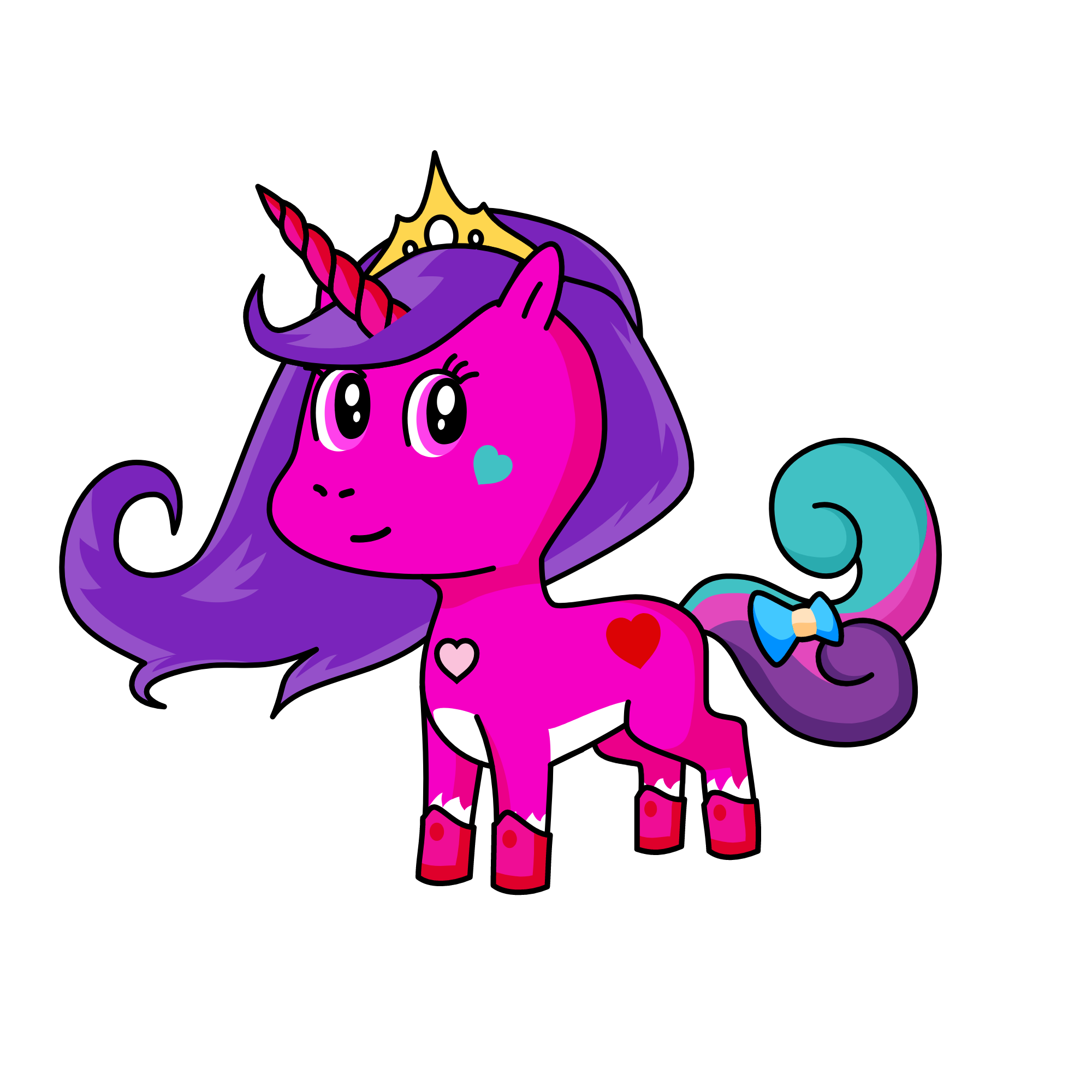 fluffy, the unicorn