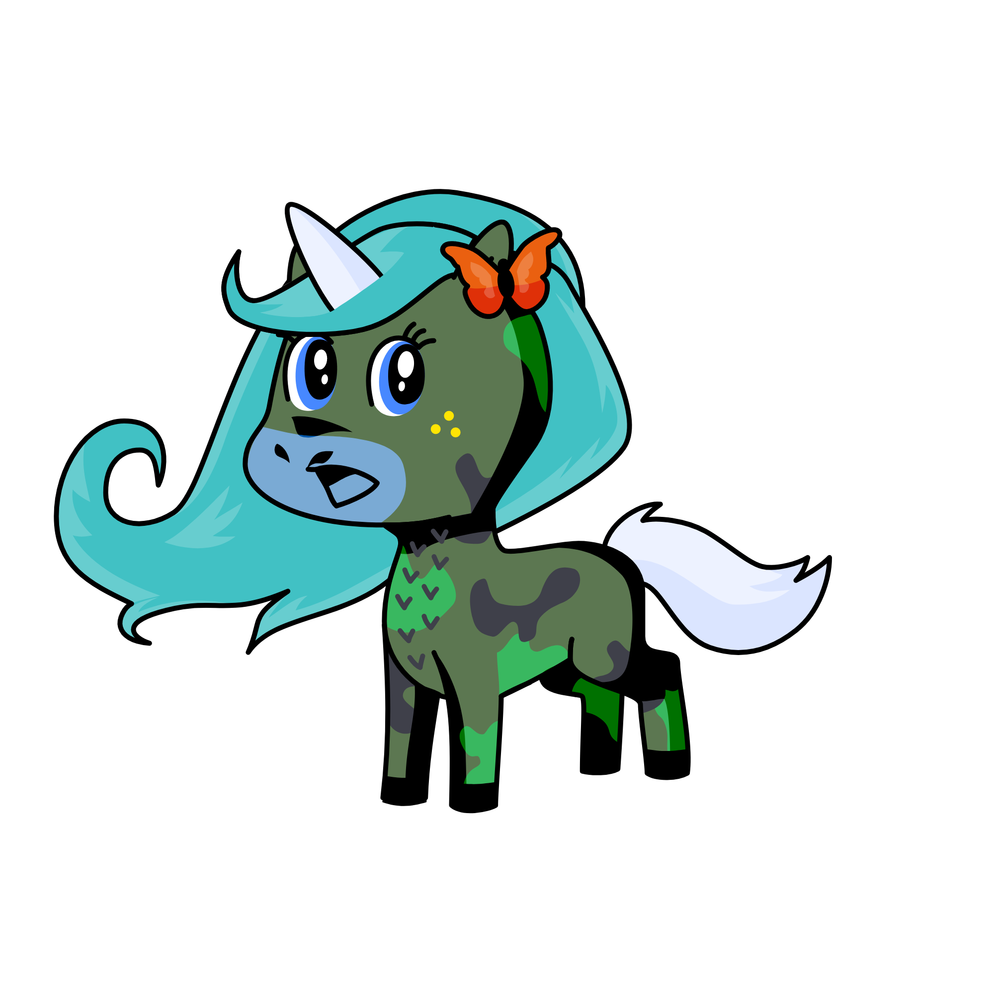 hiii, the unicorn