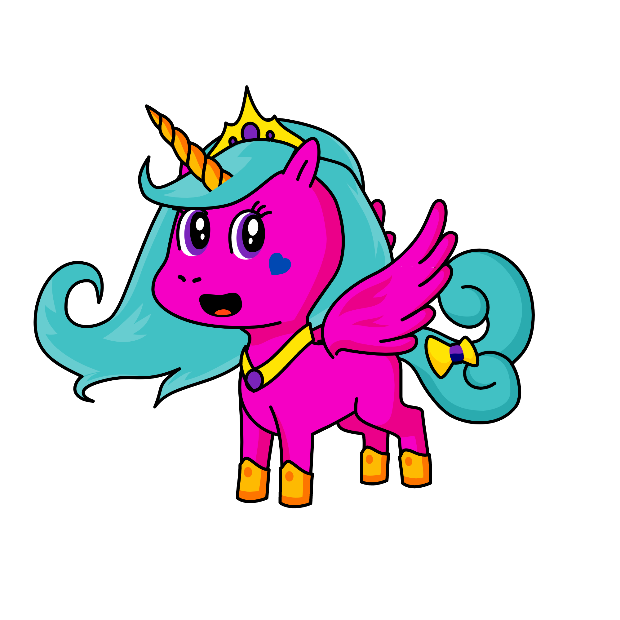 Dutchess, the unicorn
