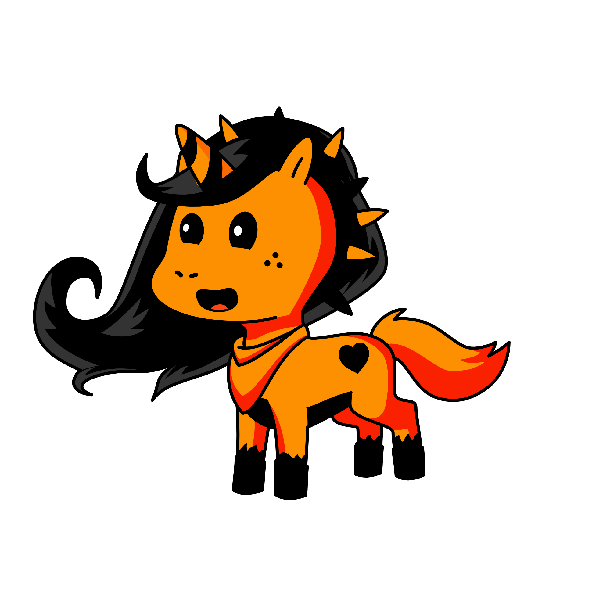 Halloween, the unicorn